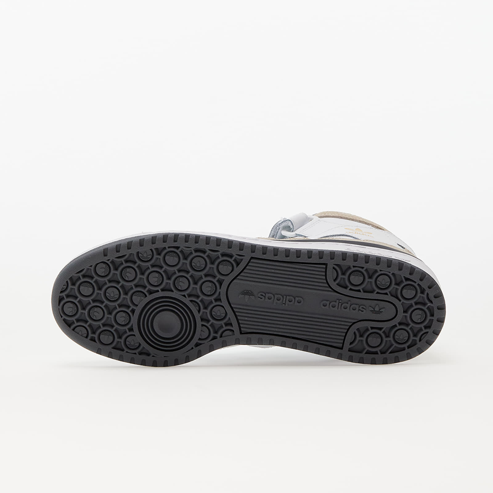 Încălțăminte și sneakerși pentru bărbați adidas Originals Forum Mid Ftw White/ Grey Five/ Gold Metalic