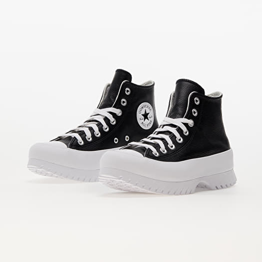 Pánské tenisky a boty Converse Chuck Taylor All Star Lugged 2.0 Leather  Black/ Egret/ White | Queens