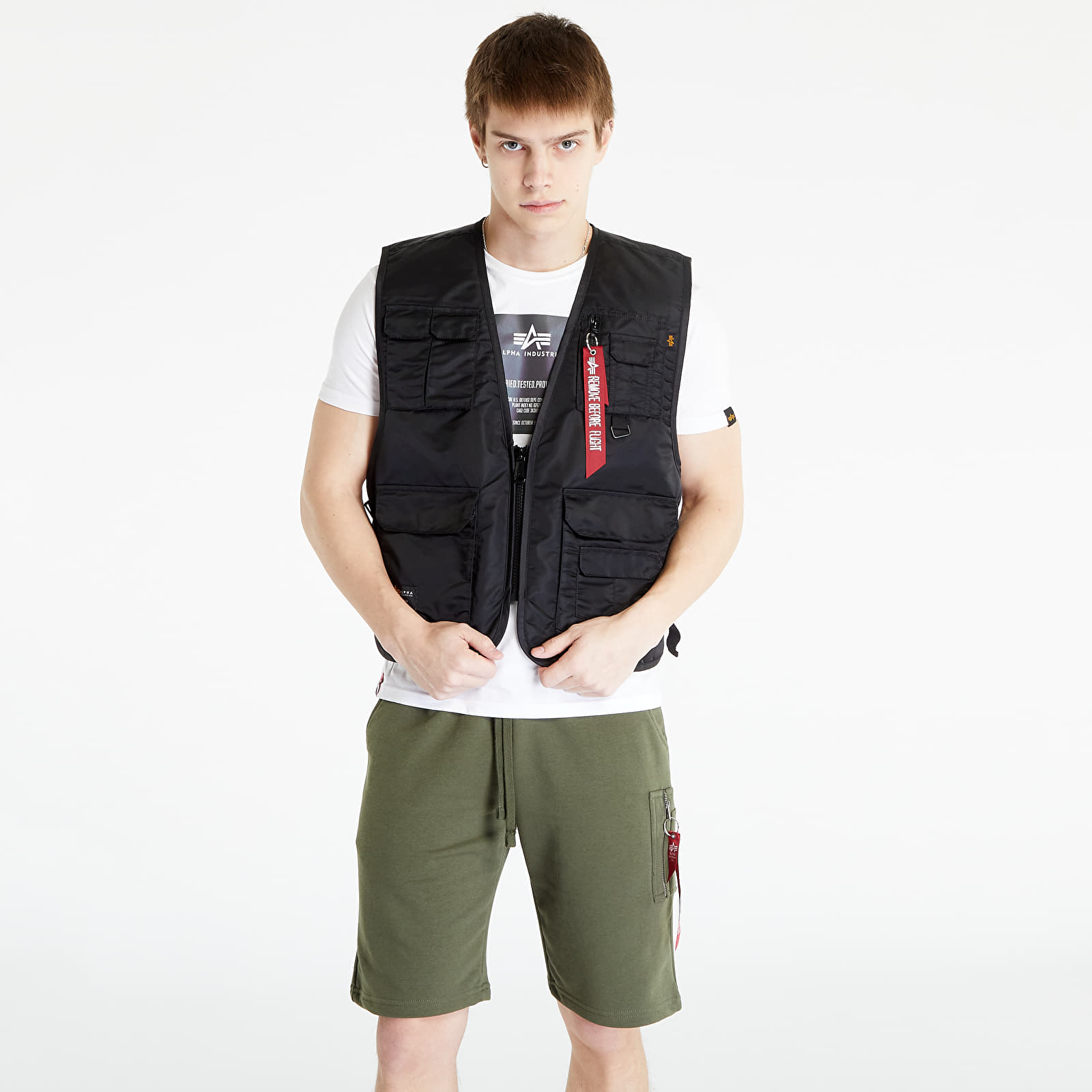 Westen Alpha Industries Utility Vest Black