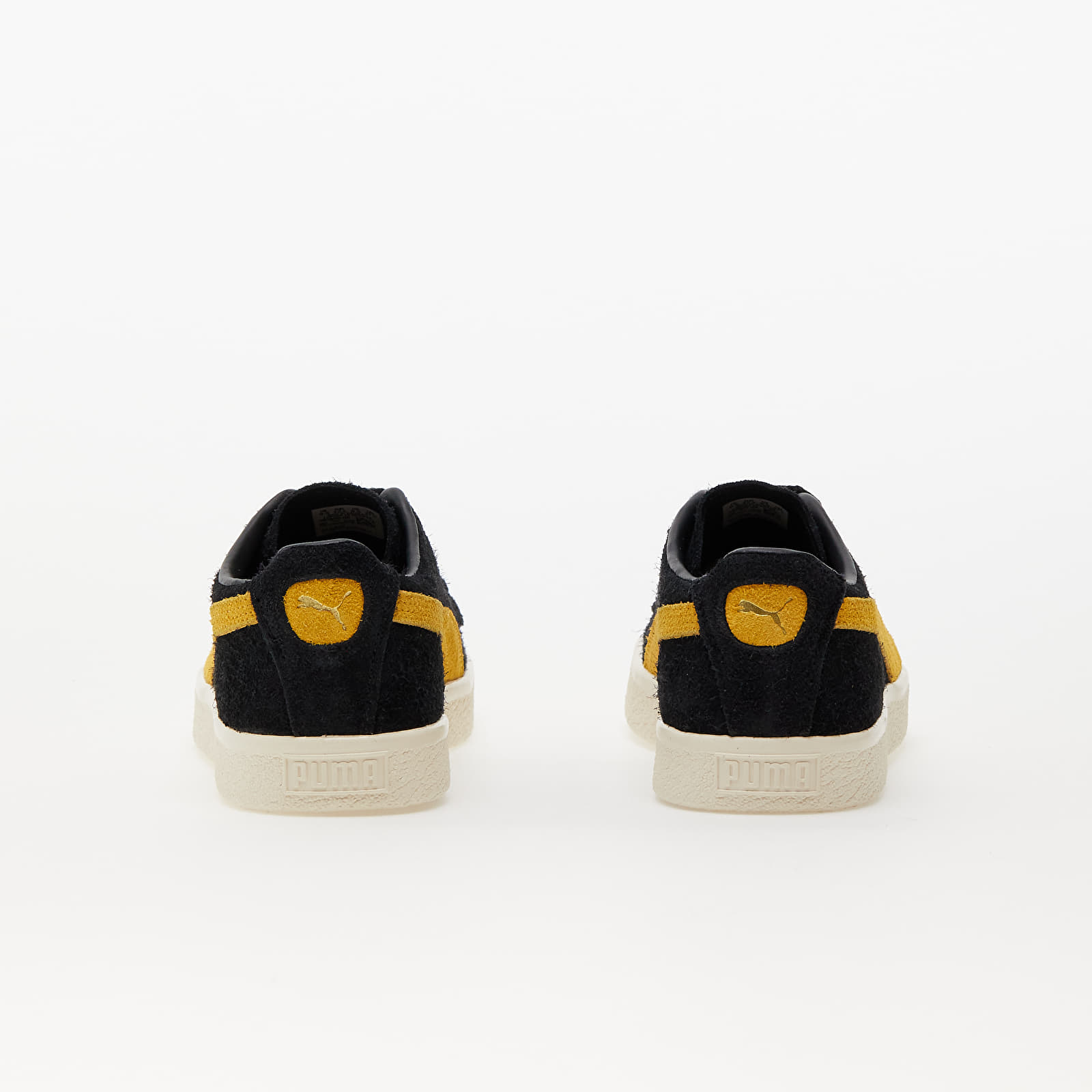 Men's sneakers and shoes Puma Puma Suede VTG Hairy Suede Puma Black-Mustard Seed