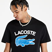 T shirt lacoste black cheap