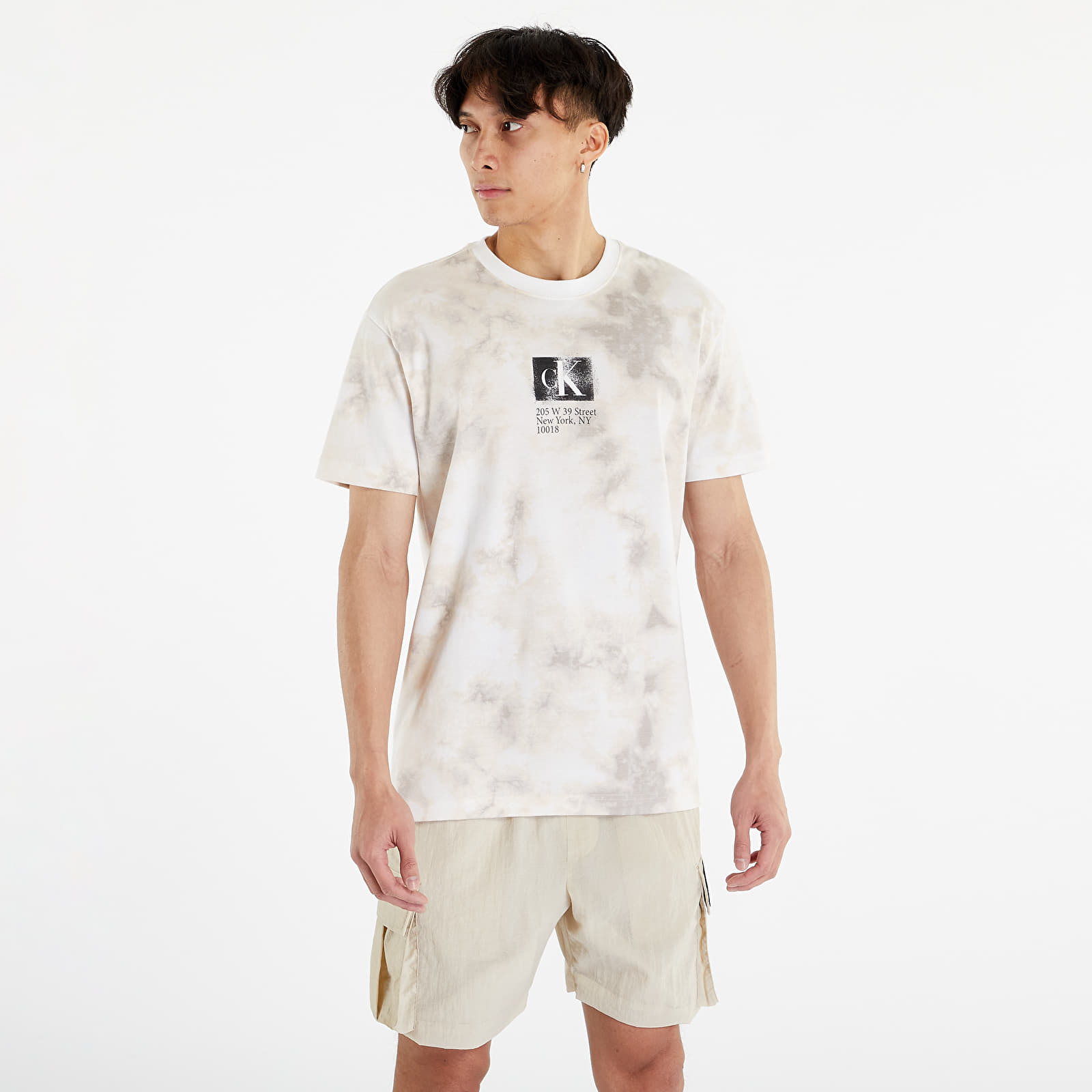 Trička CALVIN KLEIN JEANS Tie Dye Tee Tie Dye Aop