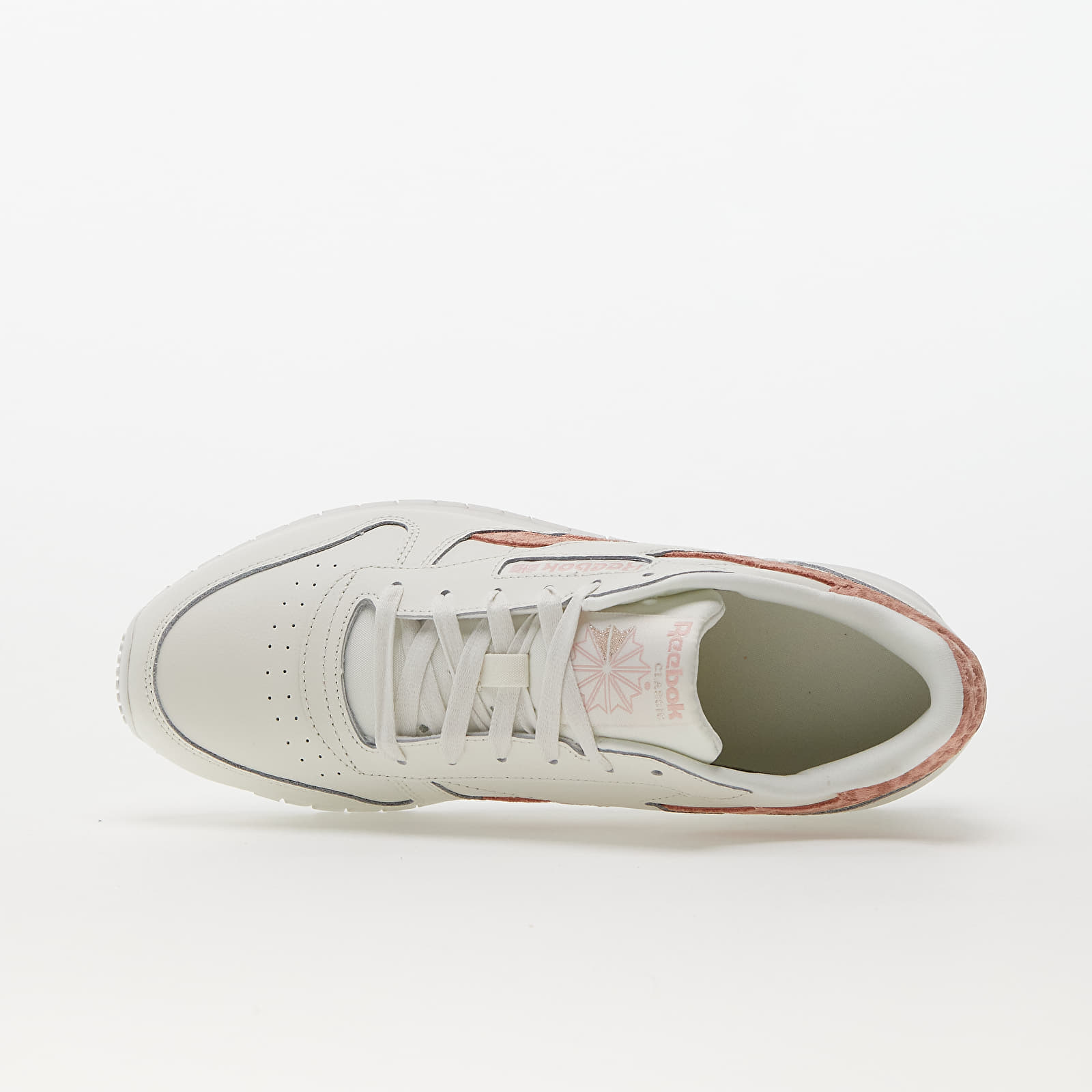 Women's sneakers and shoes Reebok Classic Leather Chalk/ AURORG/ Chalk