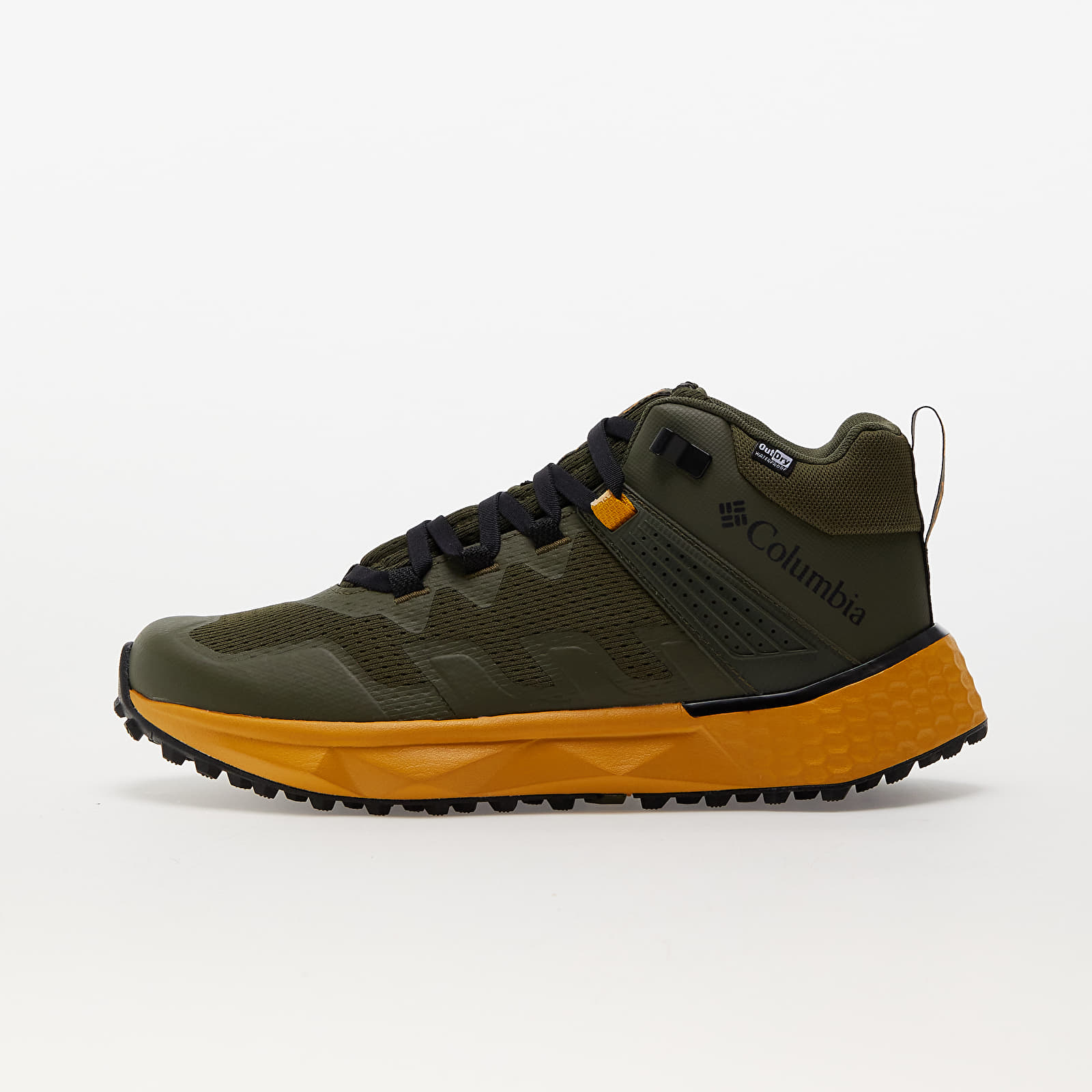 Pánske tenisky a obuv Columbia Facet™ 75 Mid Outdry™ Nori/ Golden Yellow