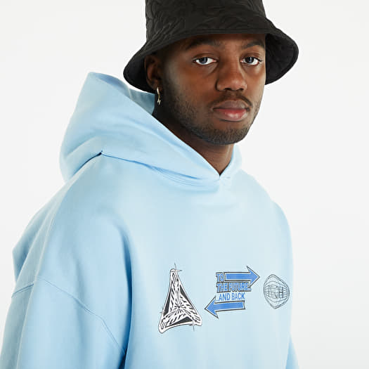 Hoodies and sweatshirts PREACH Oversized Multi Logo H GOTS Sky