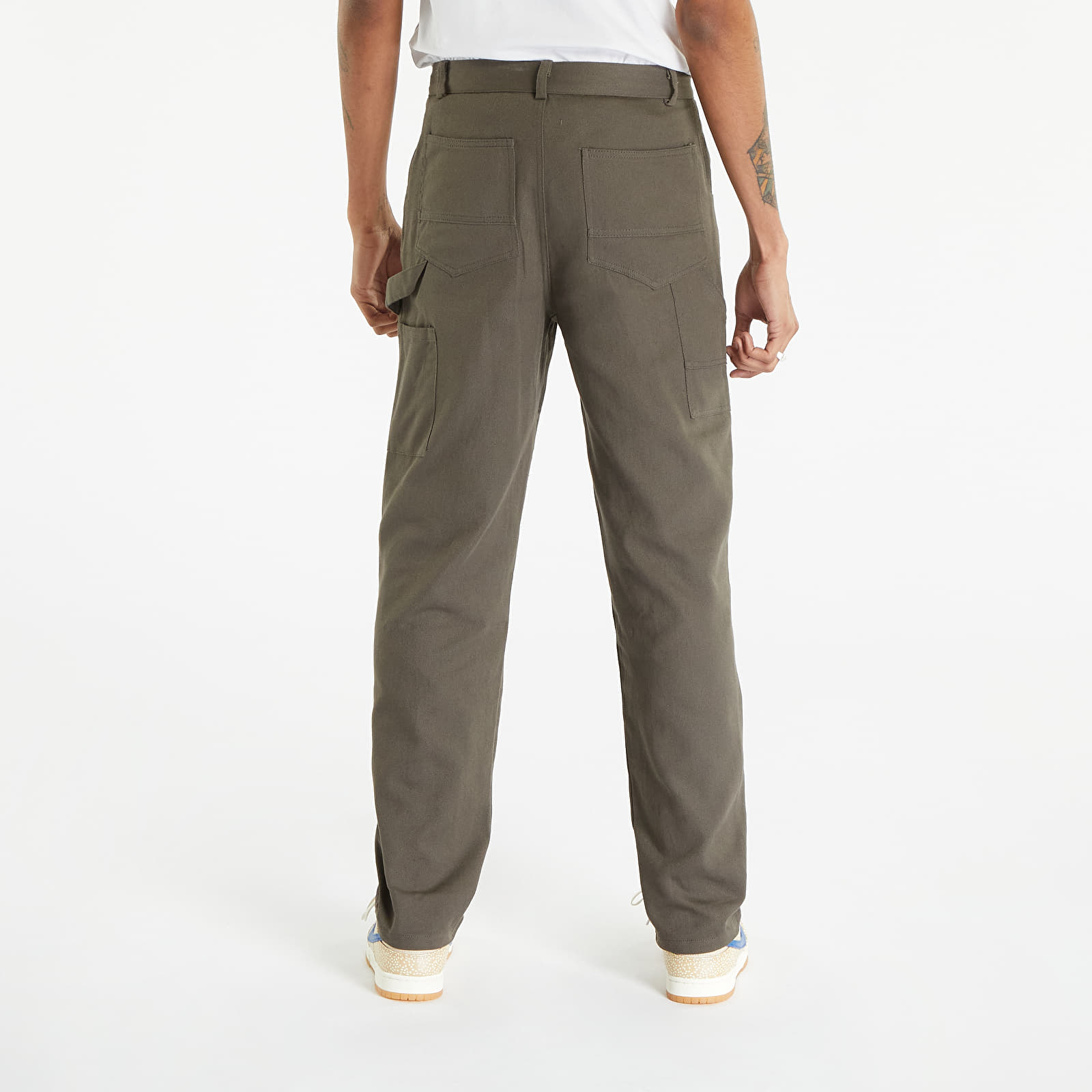 Džínsy a nohavice Sixth June Carpenter Pants Dark Green
