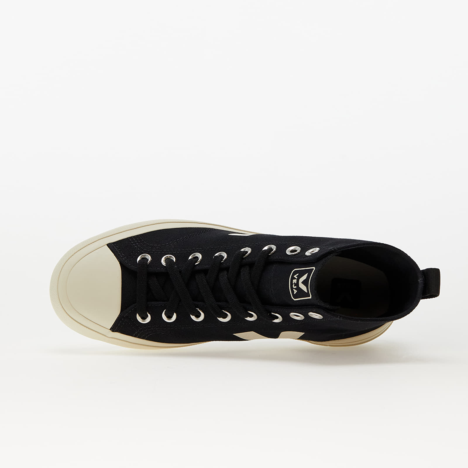 Women's sneakers and shoes Veja Wata II Canvas W Black/ Pierre