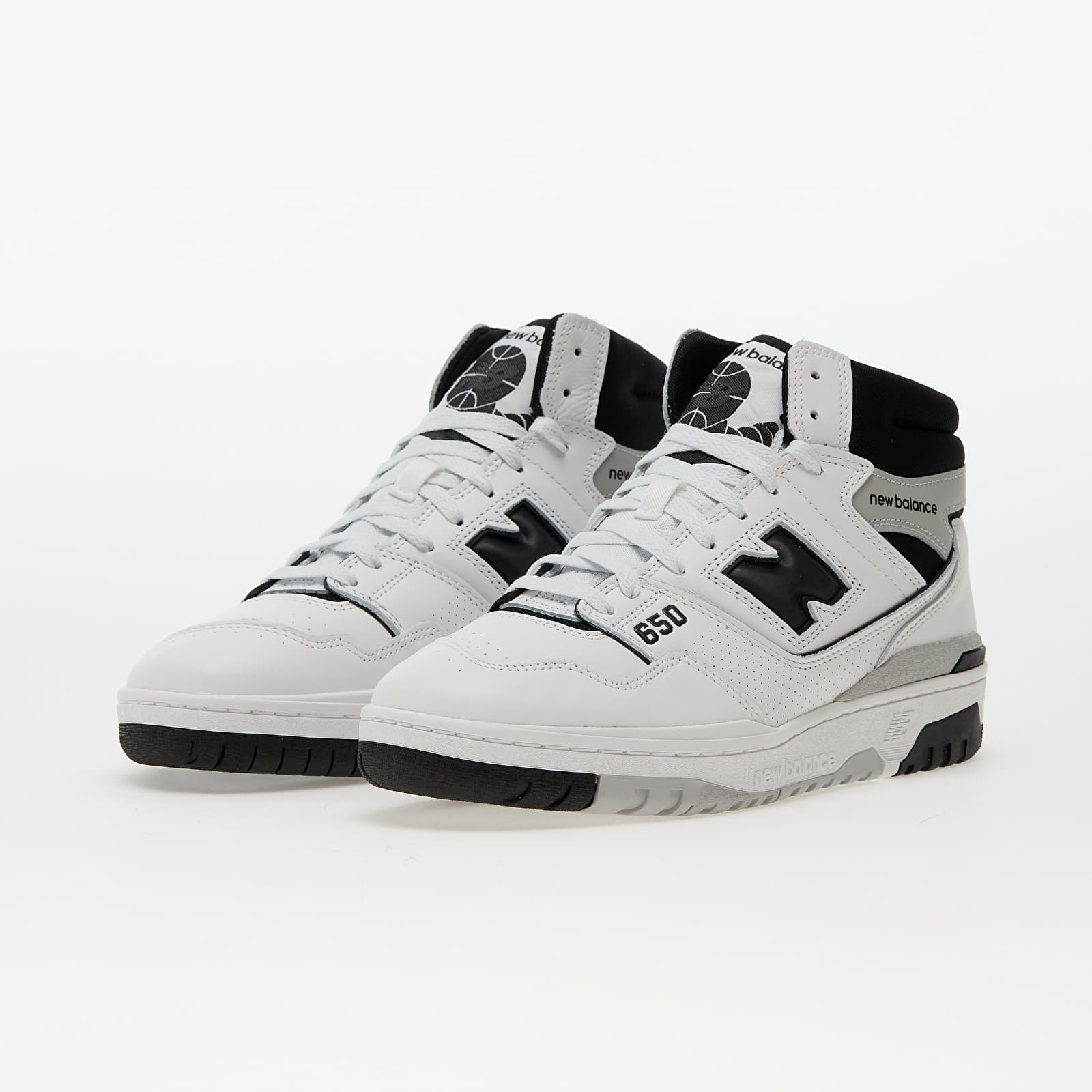 Vīriešu čības un apavi New Balance 650 White