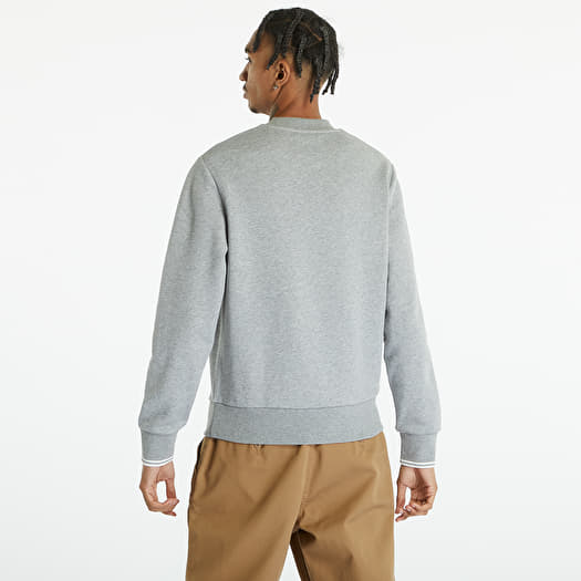 FRED PERRY グレー Crew Neck Sweatshirt Fred Perry Crew Neck Sweatshirt Grey Melange at CareOfCarl.com