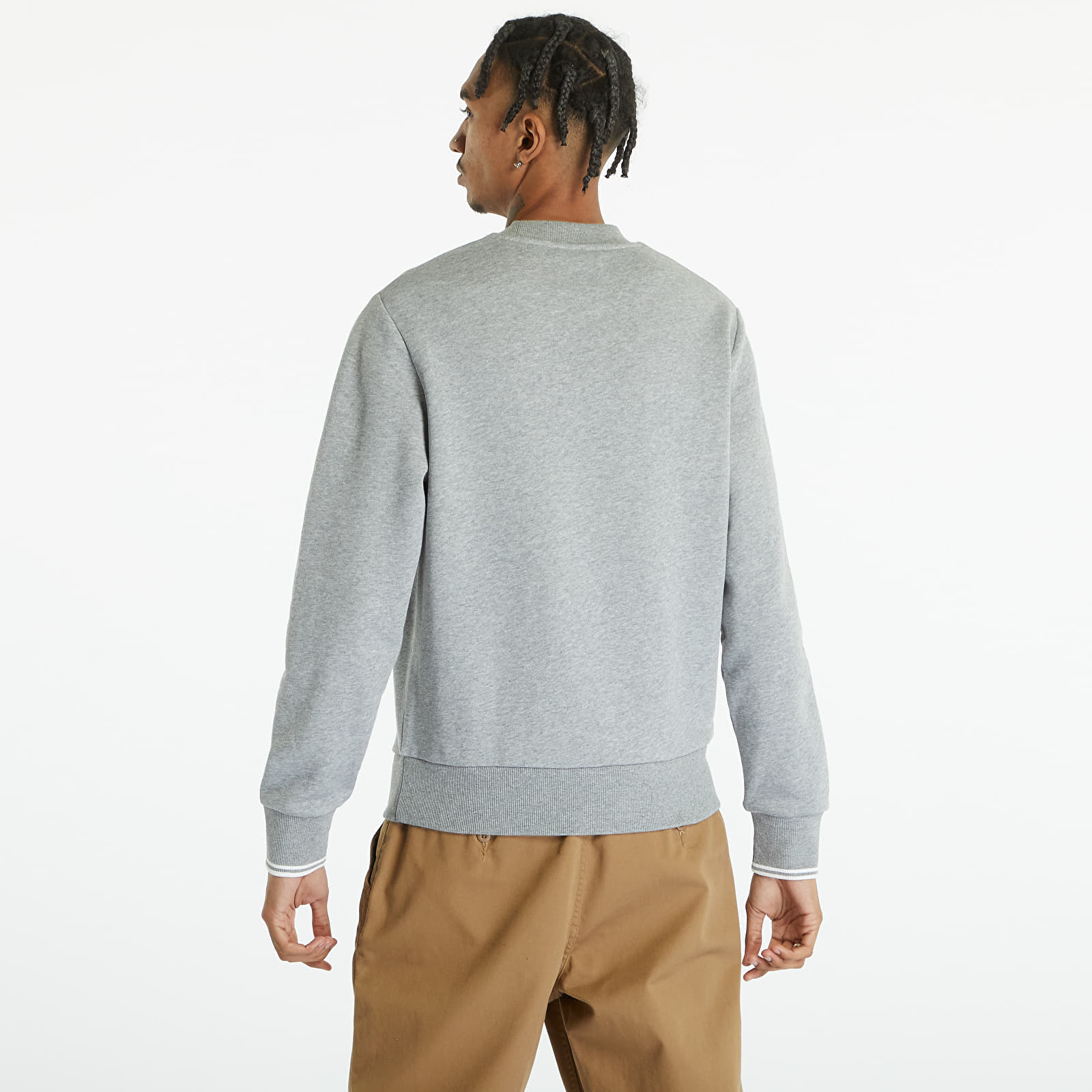 Sweaters FRED PERRY Crew Neck Sweatshirt Steel Marl