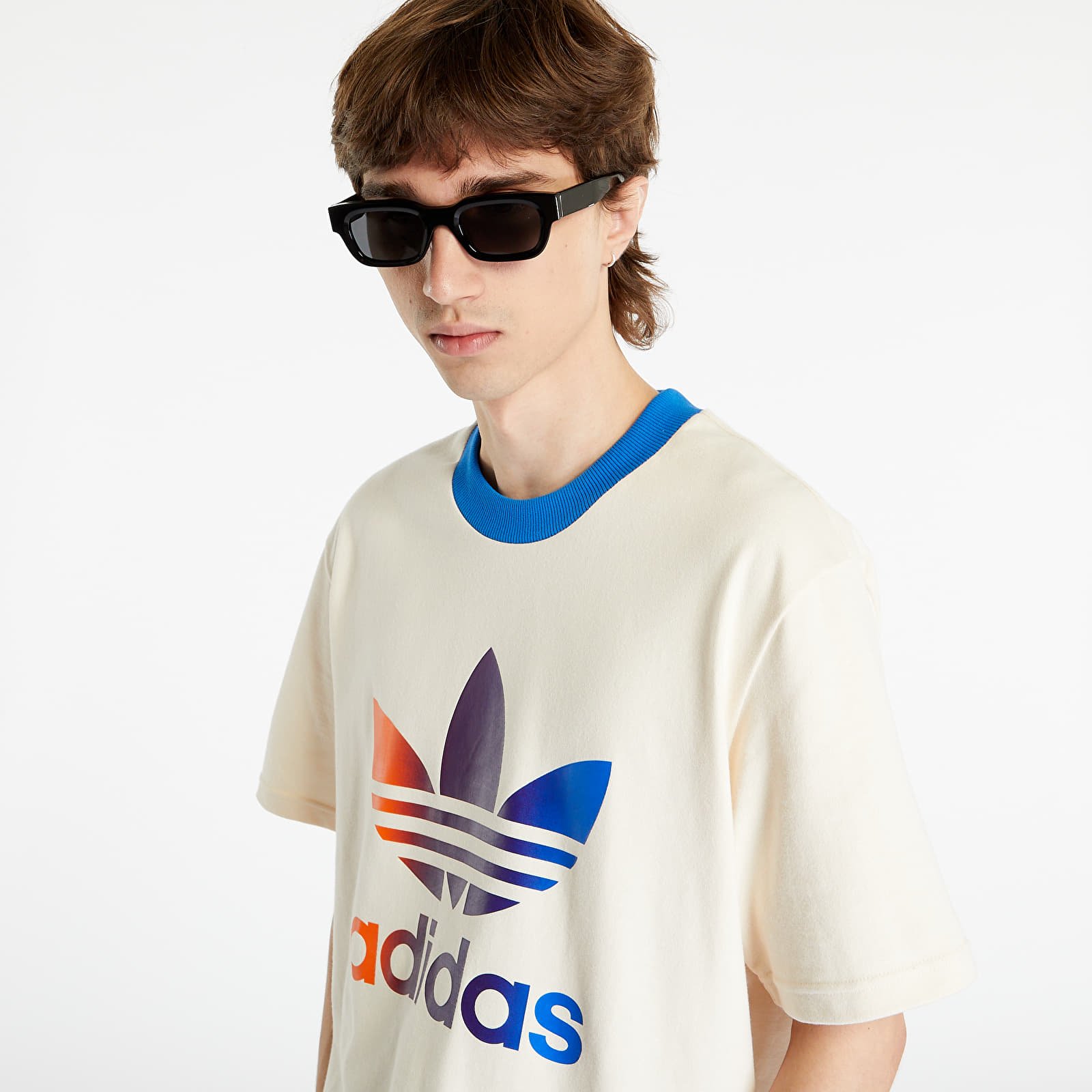 Marškinėliai adidas Originals Trefoil Tee Wonder White