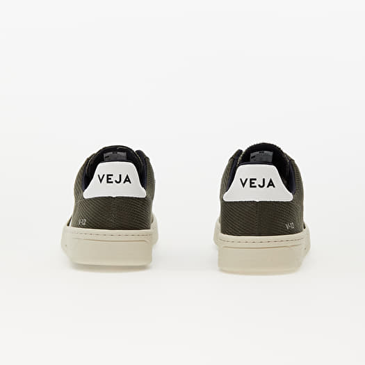Men s sneakers and shoes Veja V 12 B Mesh Olive White Queens
