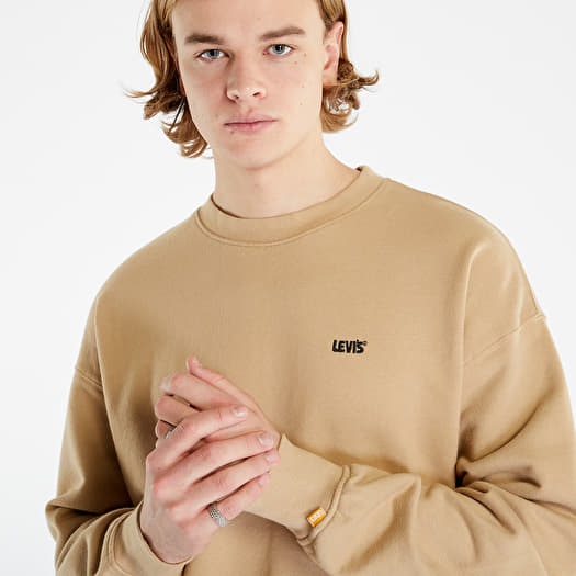 Gold crewneck store sweatshirt