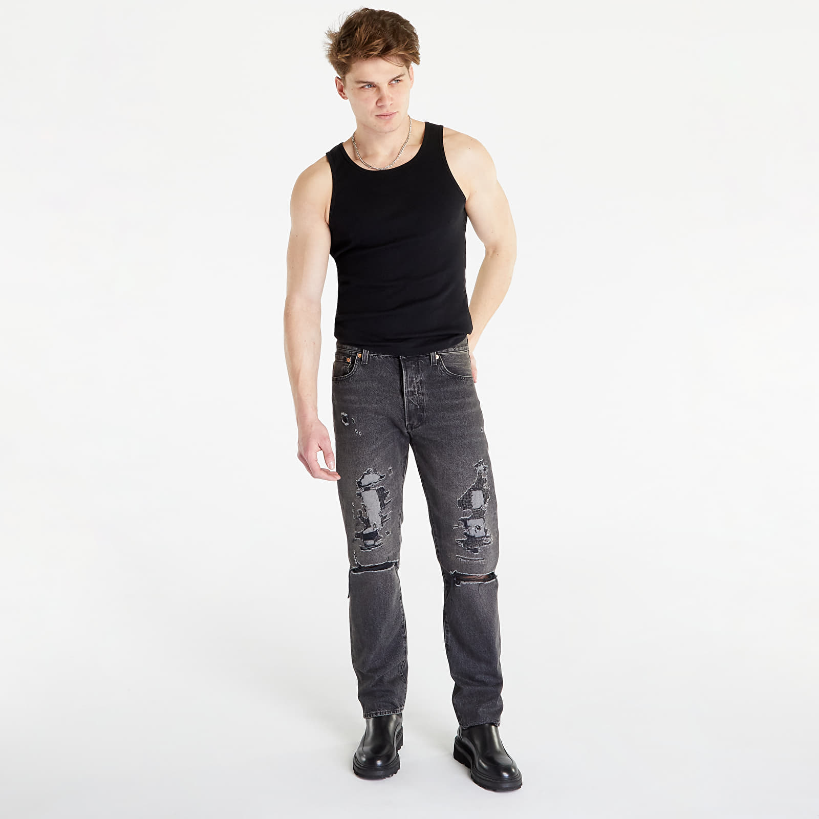 Τζιν Levi's ® 501 1954 Super Destructed Black