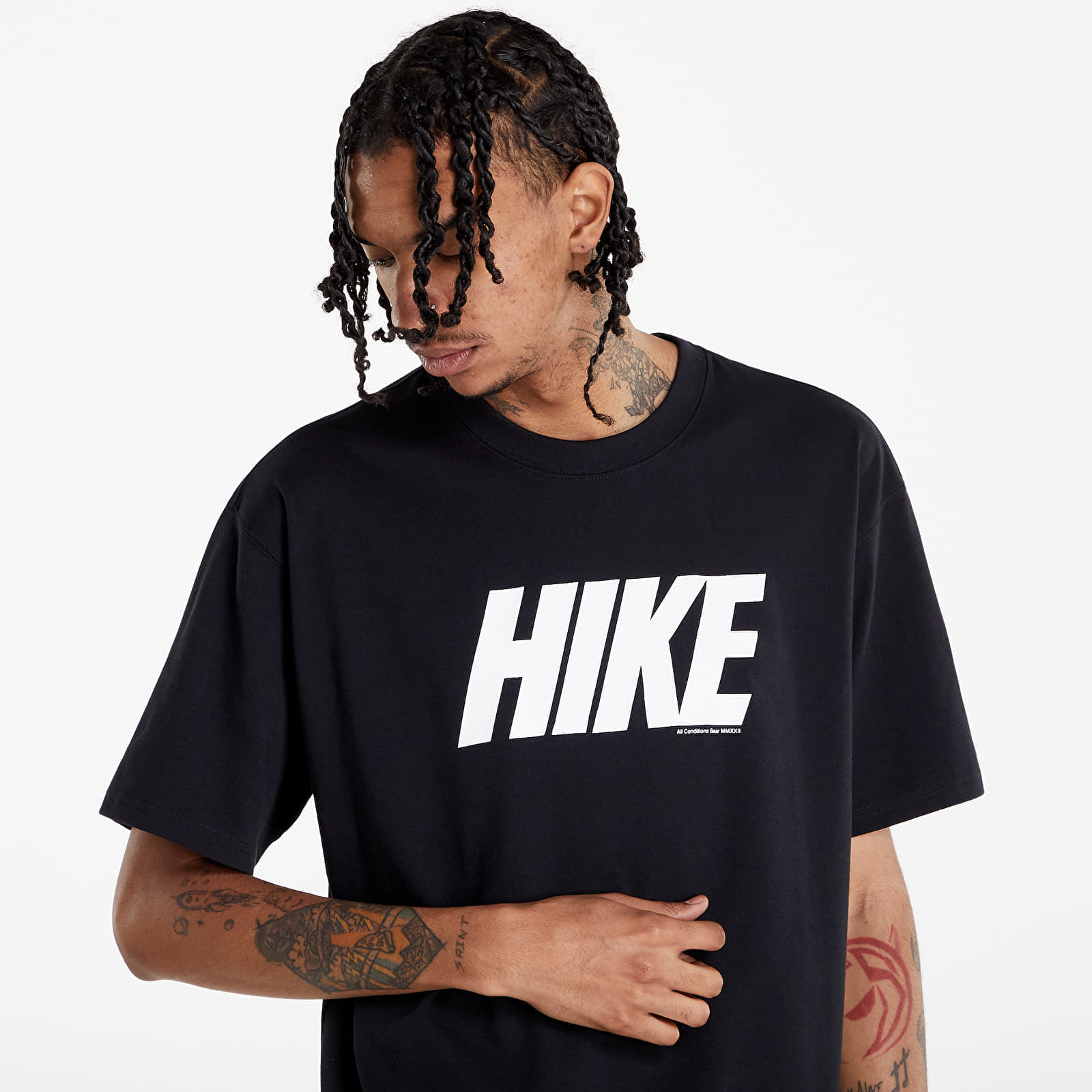 T shirts Nike ACG NRG Short Sleeve Hike Tee Black Queens