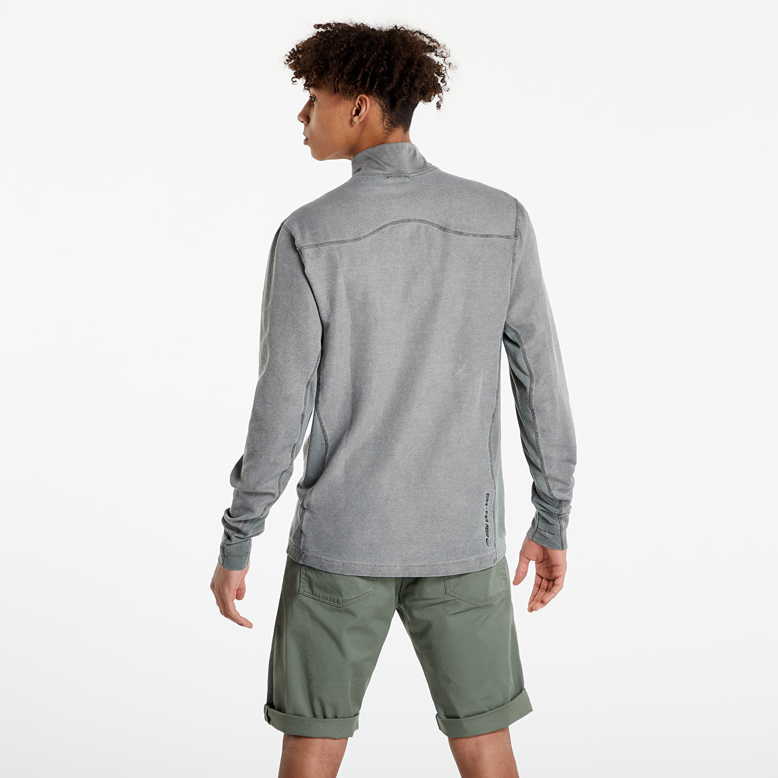 Trička Nike ACG Steeple Rock Dri-Fit ADV Baselayer Cargo Khaki/ Black