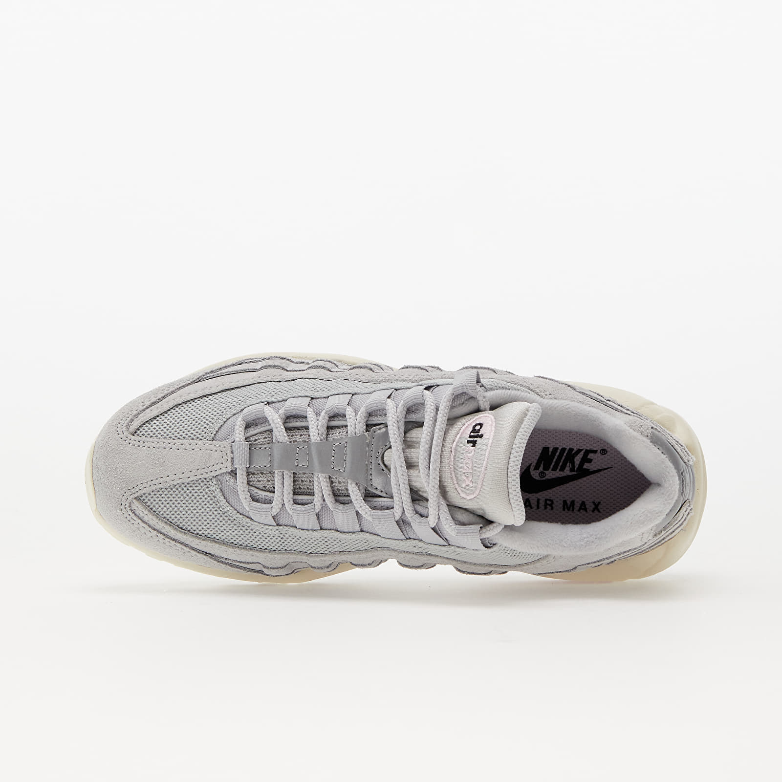 Scarpe uomo Nike Air Max 95 Grey Fog/ Pink Foam -Coconut Milk