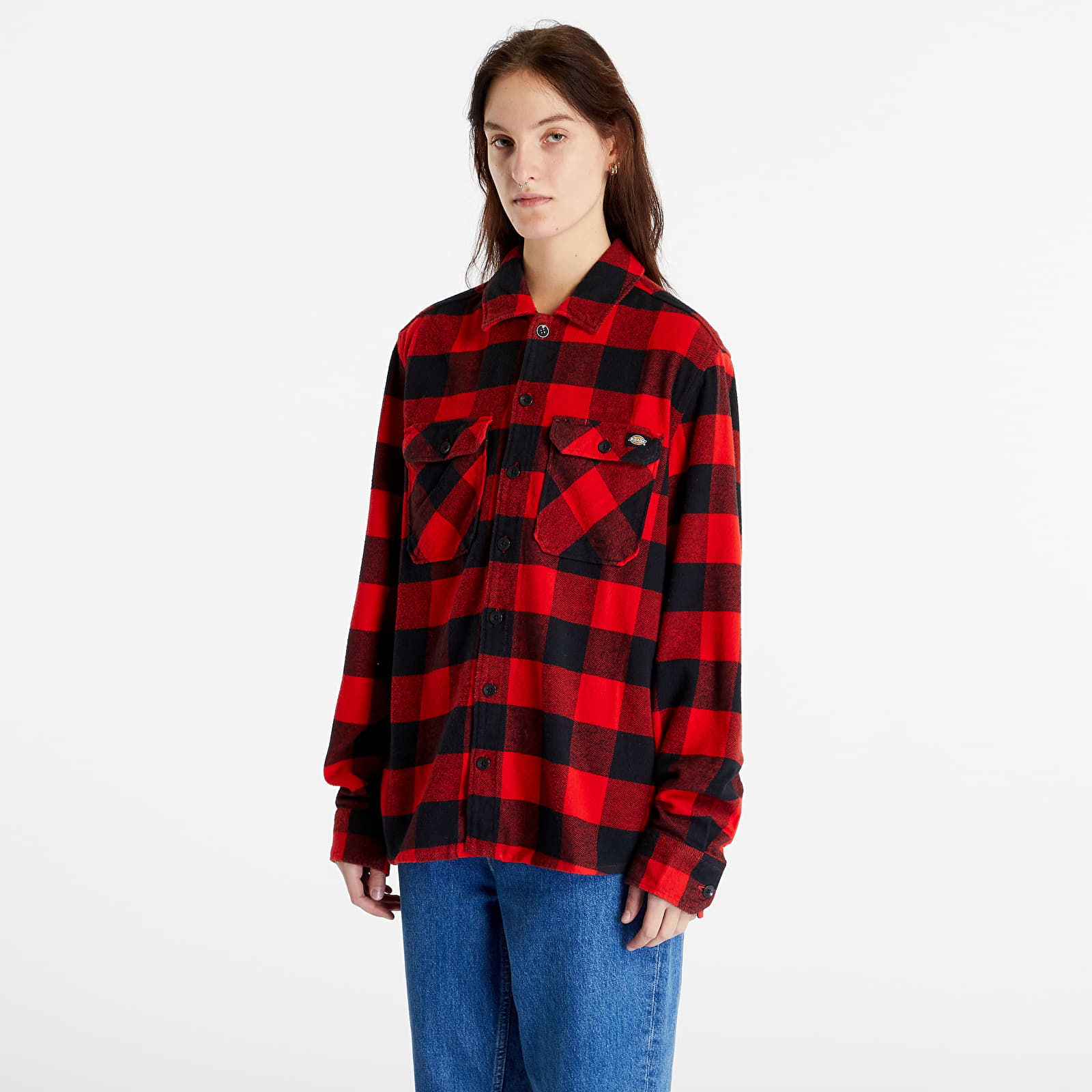 Camisas Dickies New Sacramento Shirt UNISEX Red