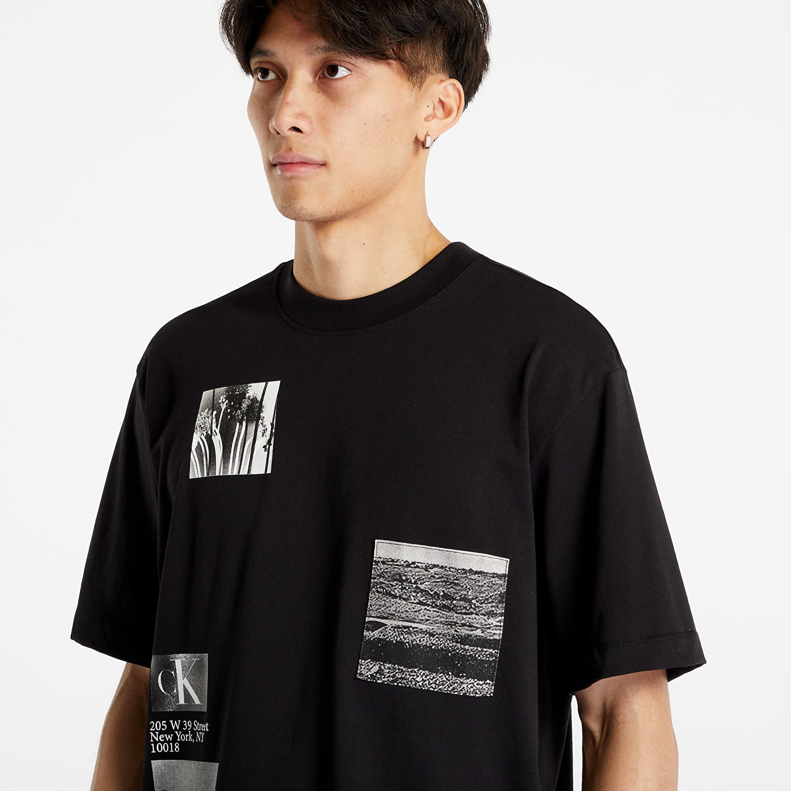 T shirts CALVIN KLEIN JEANS Multi Landscape Grap Short Sleeve T