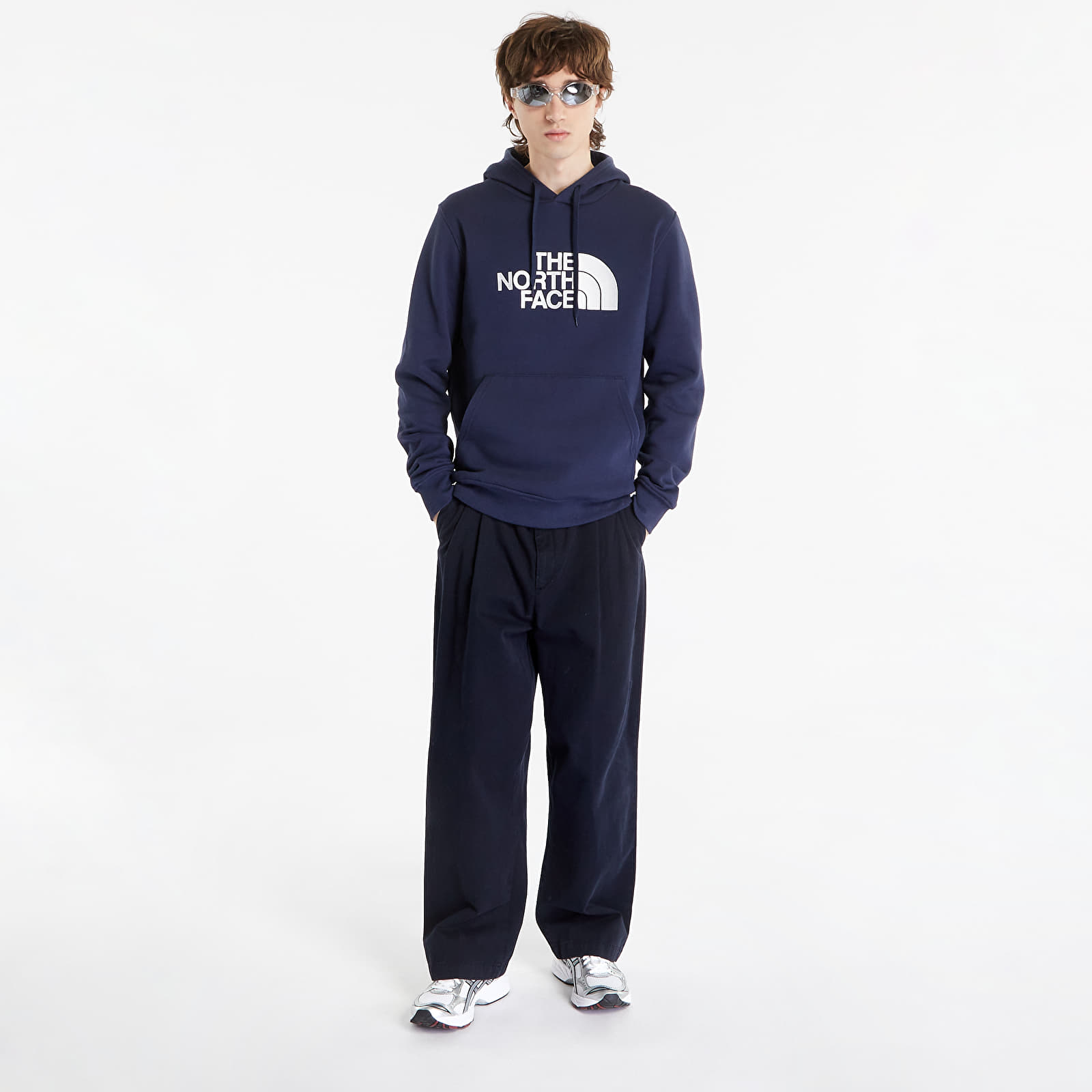 Dukserice The North Face Peak Pullover Hoodie Summit Navy