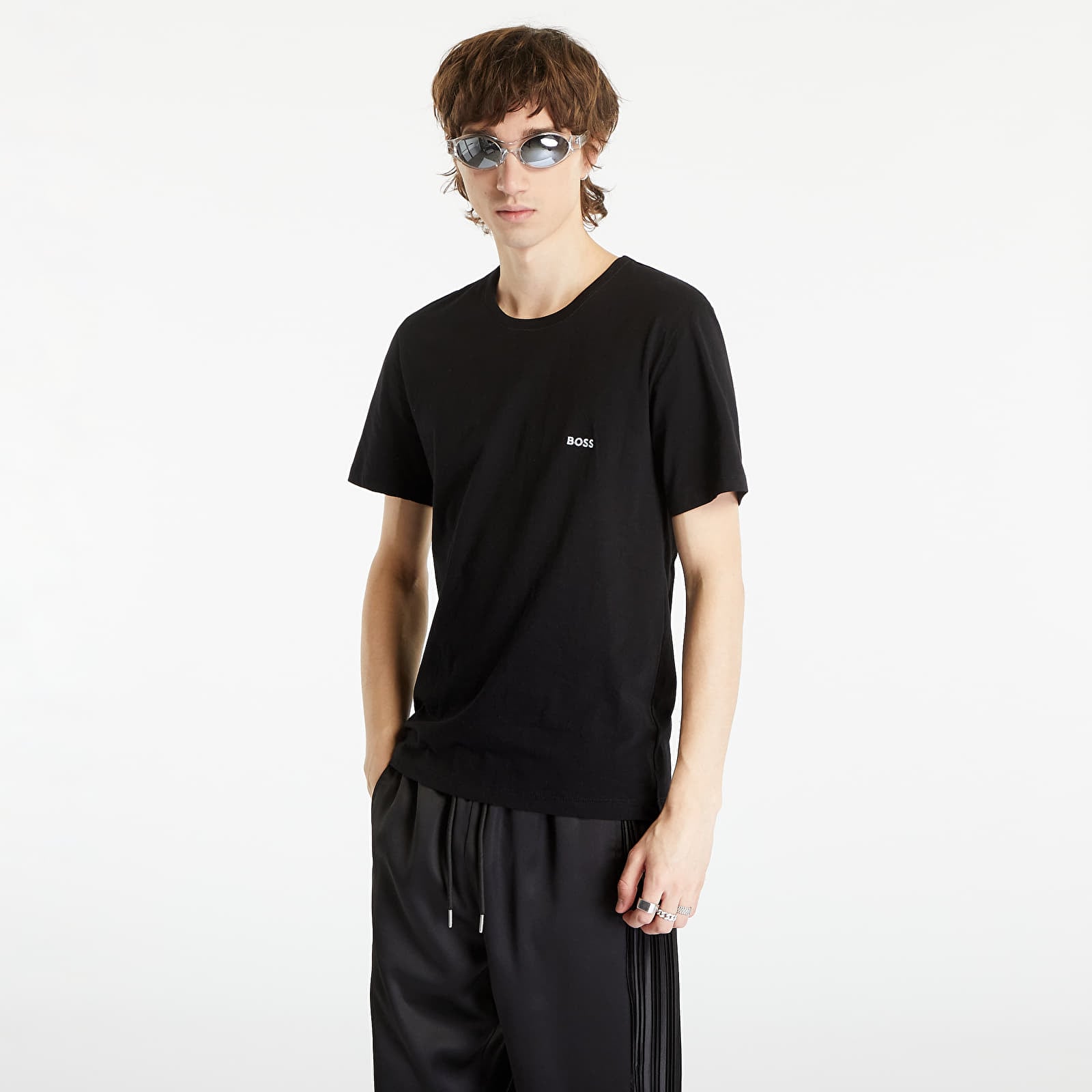 Heren T-shirts Hugo Boss Crew Neck Pure Cotton Classic T-shirt 3-Pack Multicolor