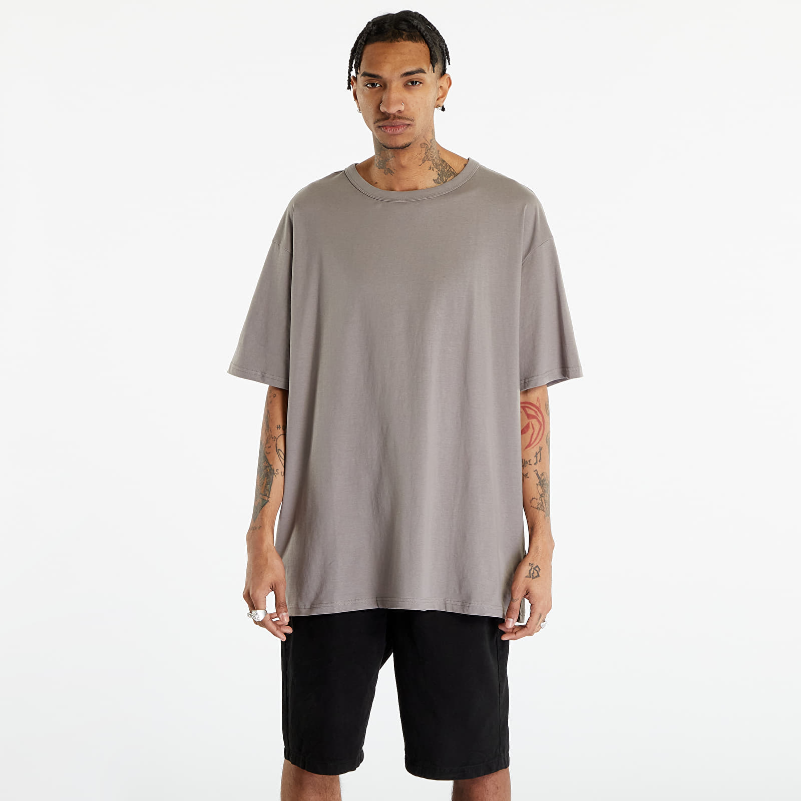 T-shirts Urban Classics Organic Basic Tee Asphalt