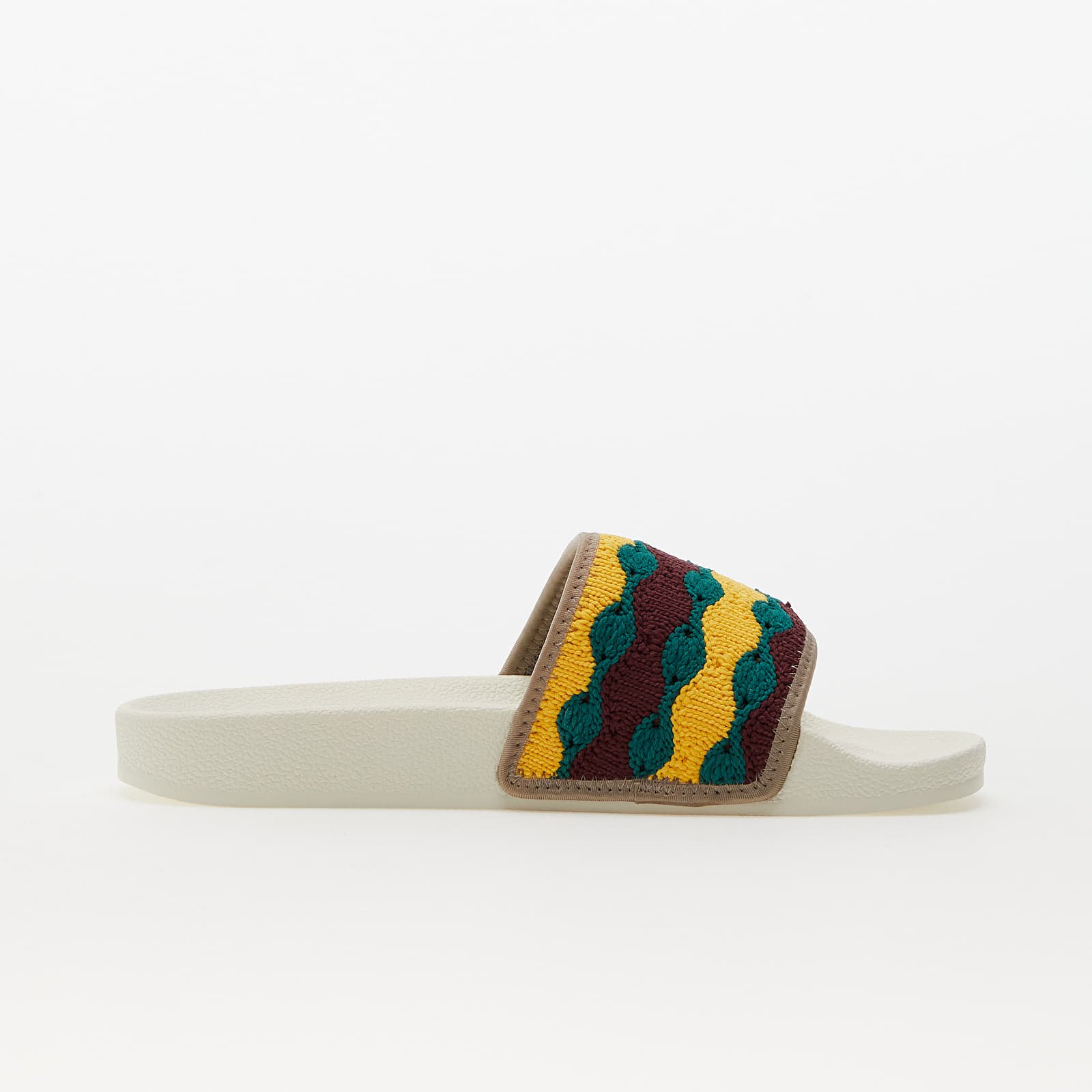 Vīriešu čības un apavi adidas Originals Adilette Off White/ Shale Red/ Chalk Brown