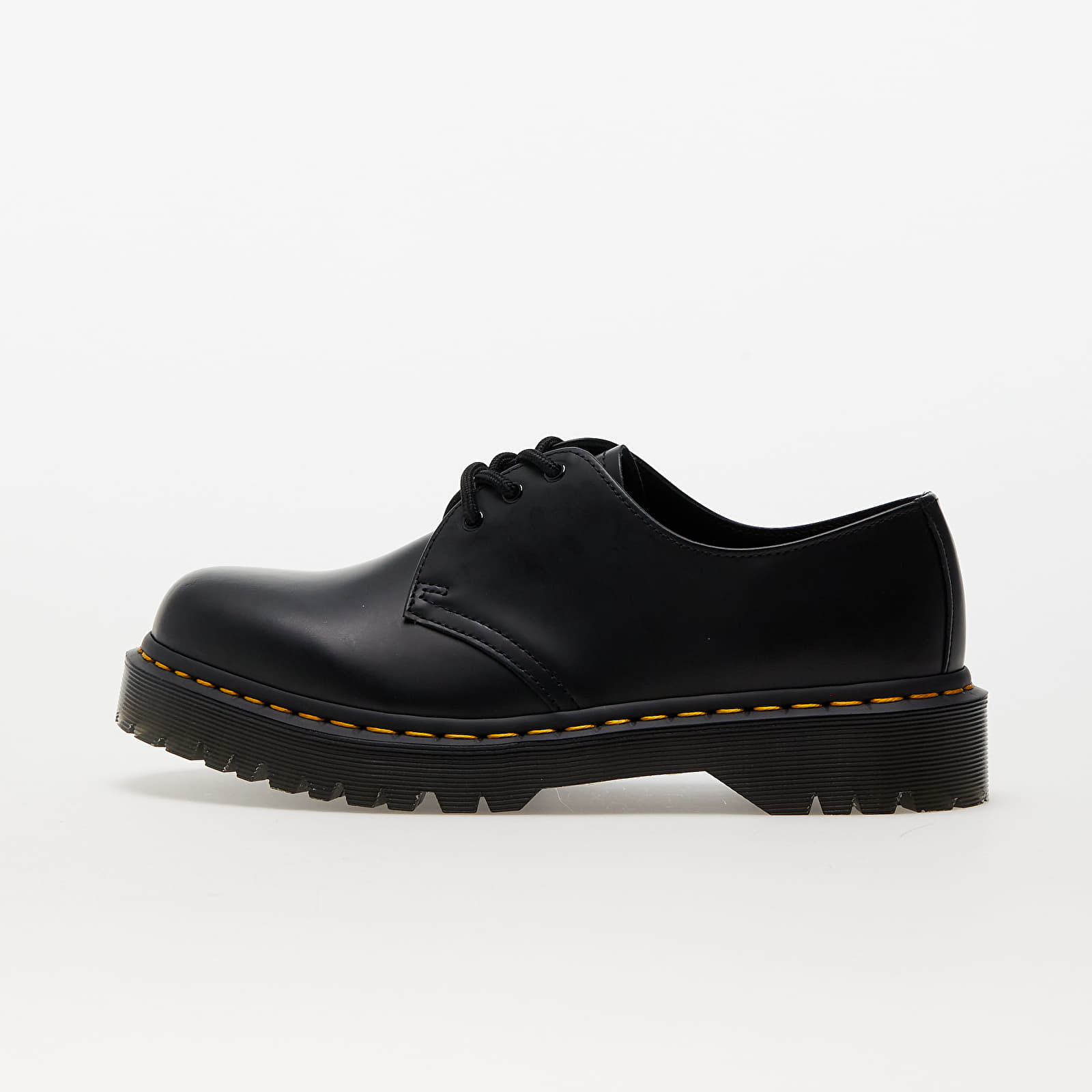 Férfi tornacipők és cipők Dr. Martens 1461 Bex 3 Eye Shoe Black Smooth