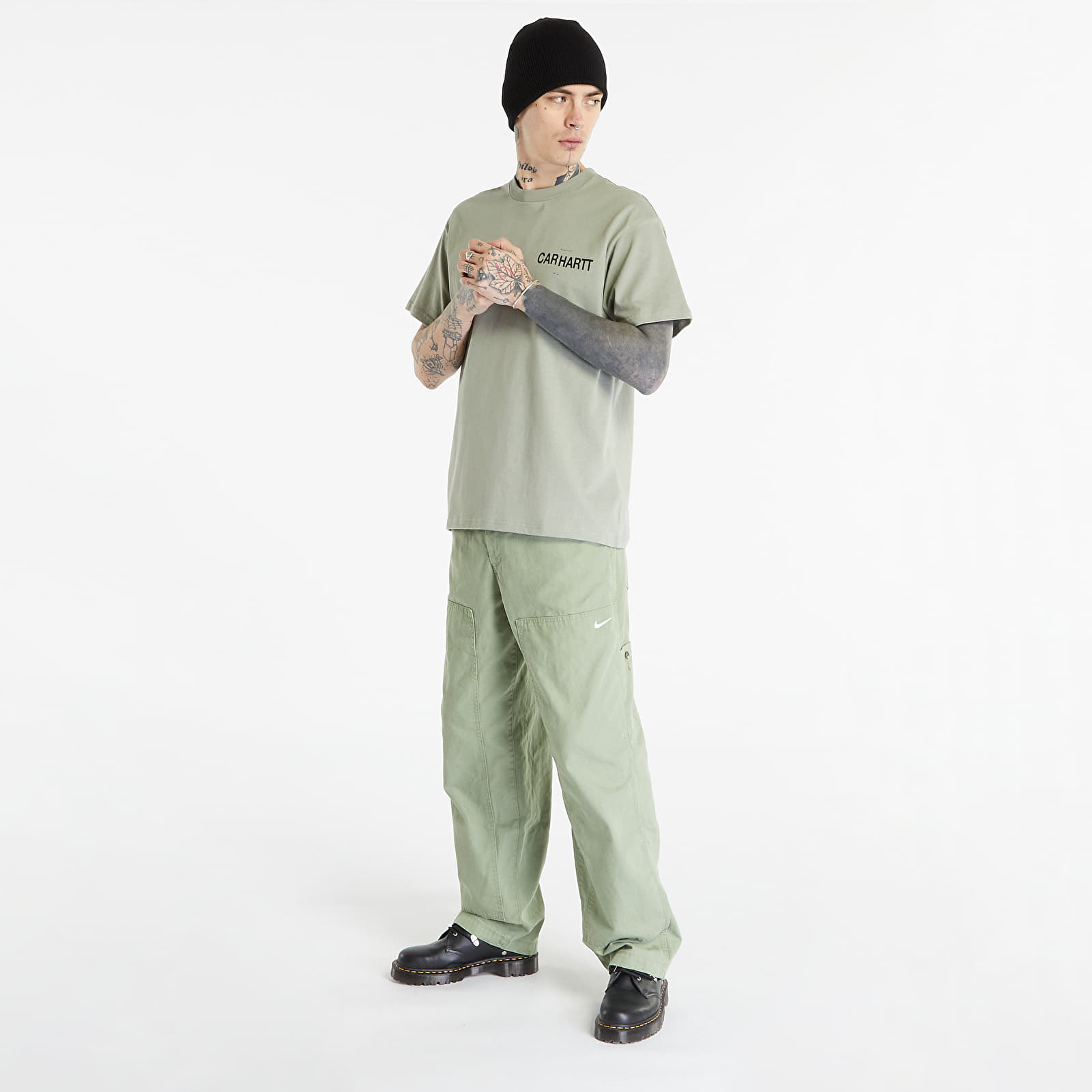 CARHARTT★S/S FOLD-IN T-SHIRT YUCCA Carhartt WIP - S/S Fold-in t-shirt yucca | STIMM