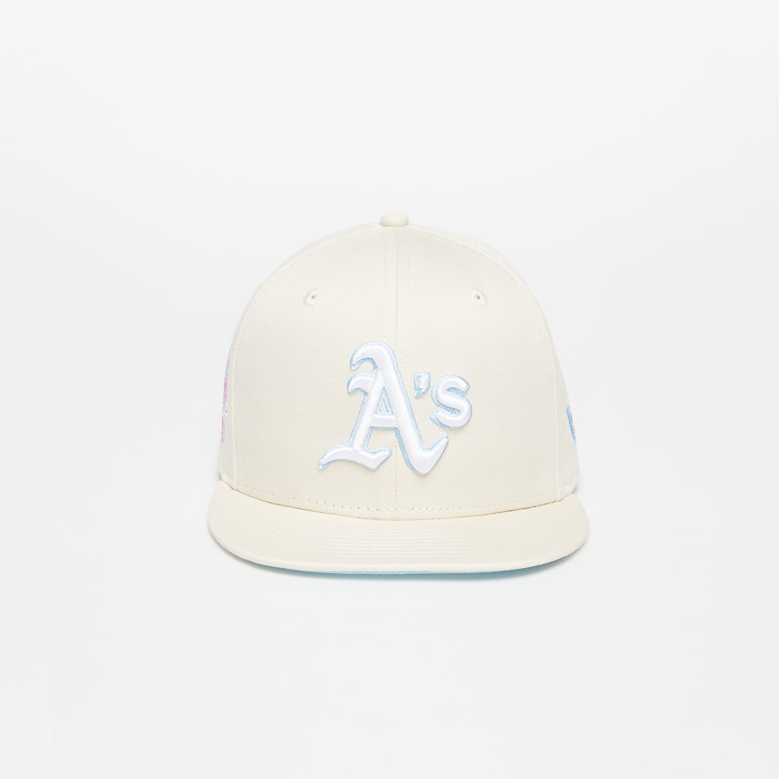 Șepci New Era Oakland Athletics Pastel Patch Cream 9FIFTY Snapback Cap Light Cream/ Optic White