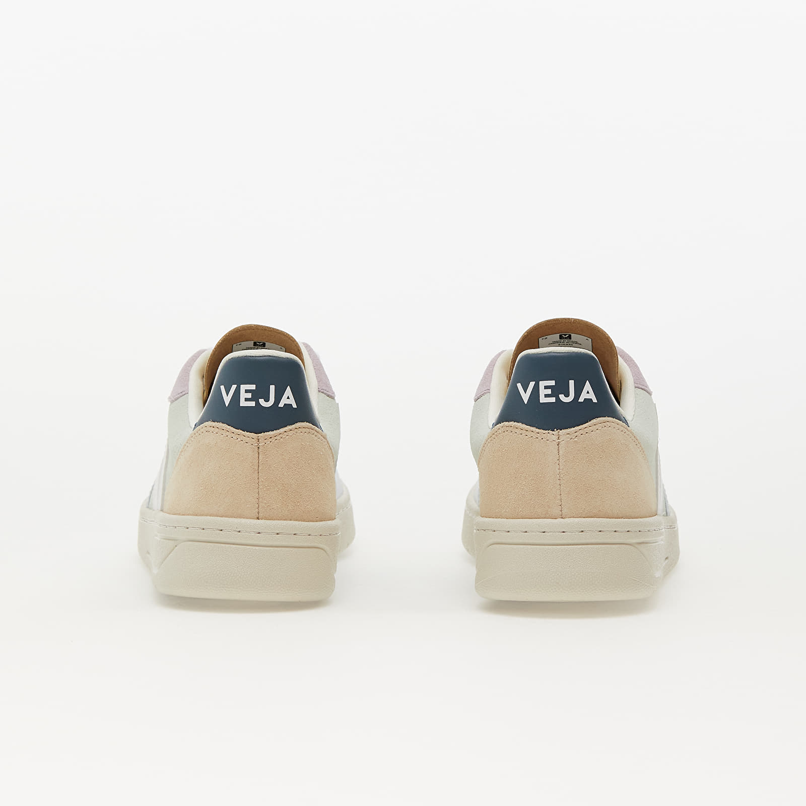 Women's sneakers and shoes Veja V-10 Suede Jade White/ Multico