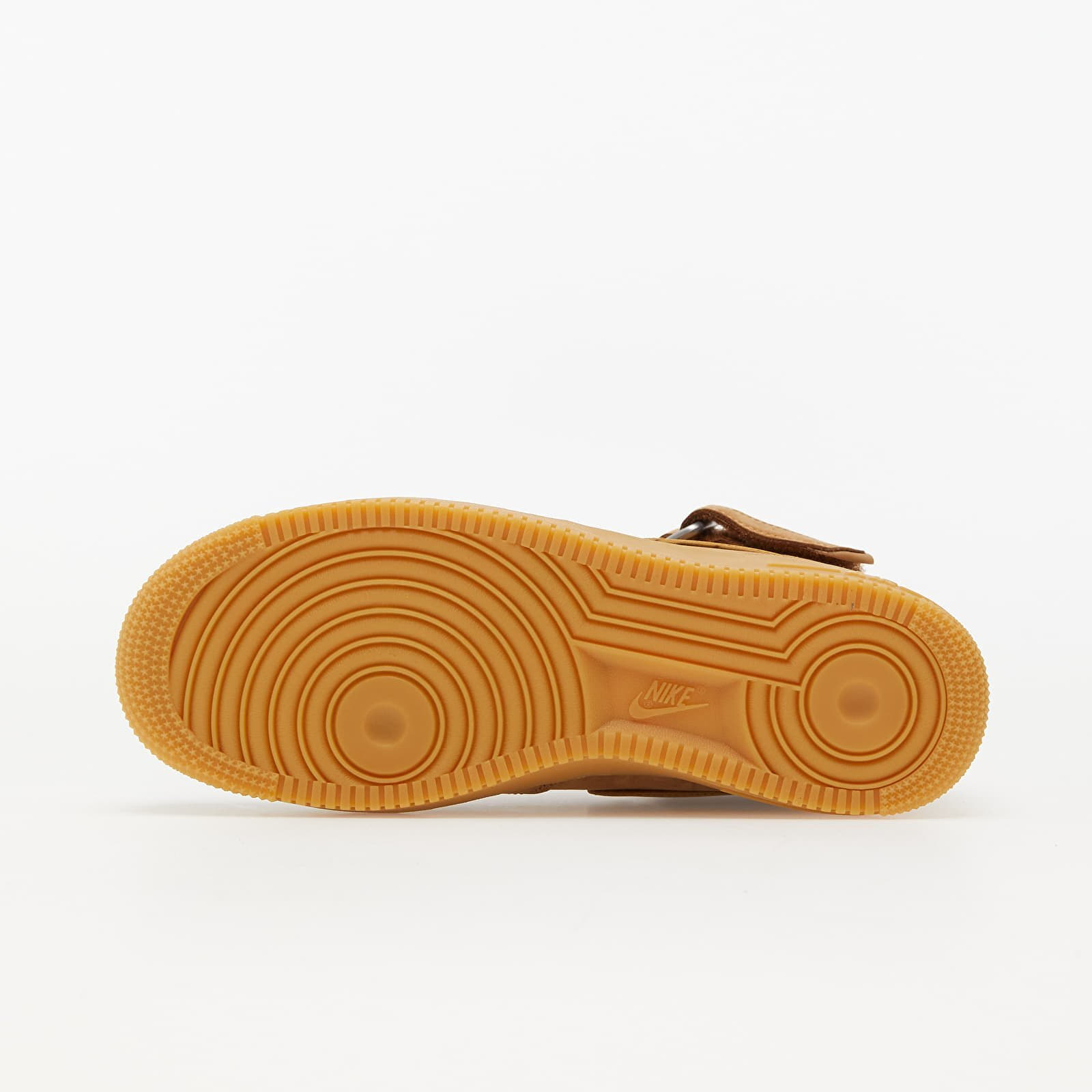 Baskets et chaussures pour hommes Nike Air Force 1 Mid 07 Flax Wheat Gum Light Brown Black Queens