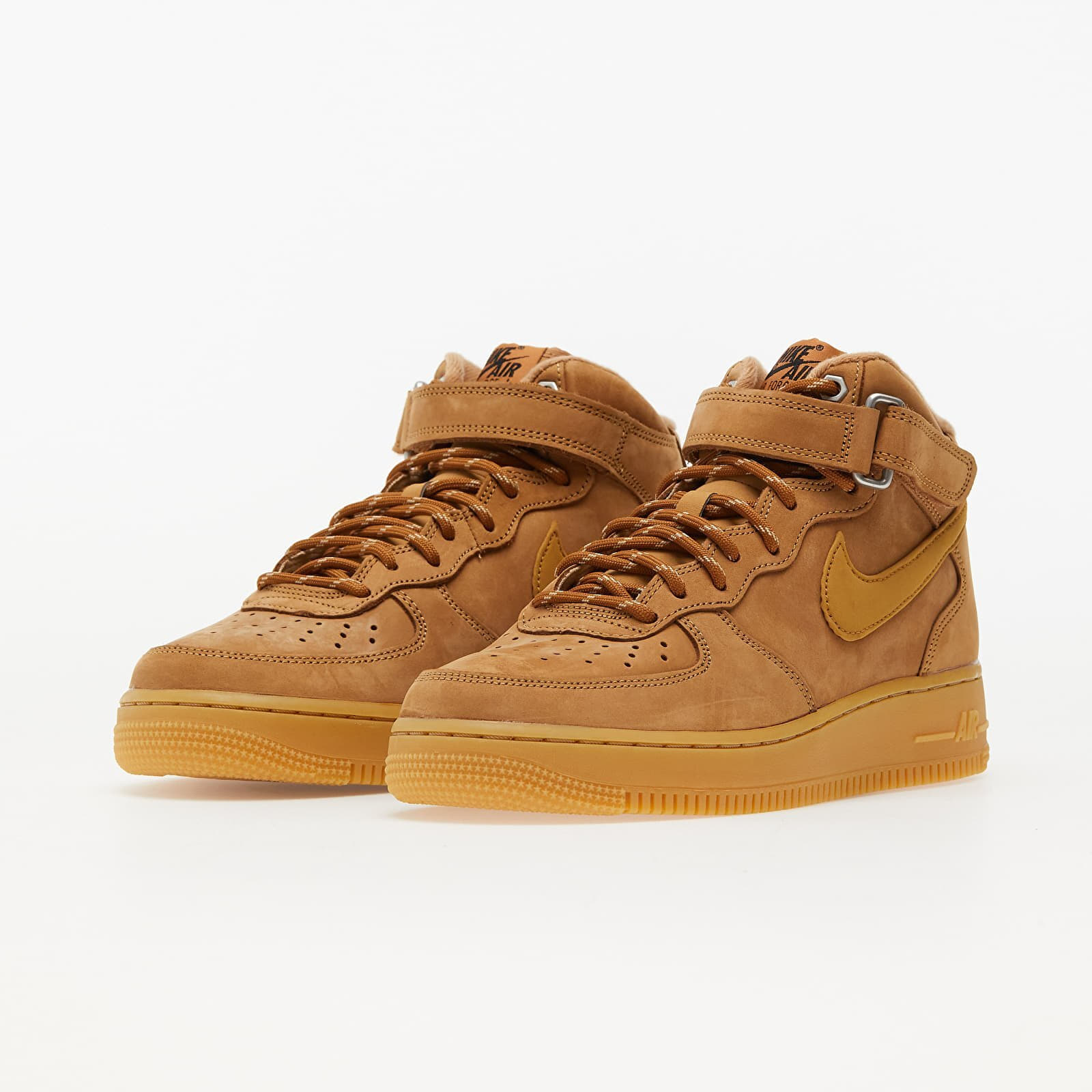 Nike air force 1 high light brown top