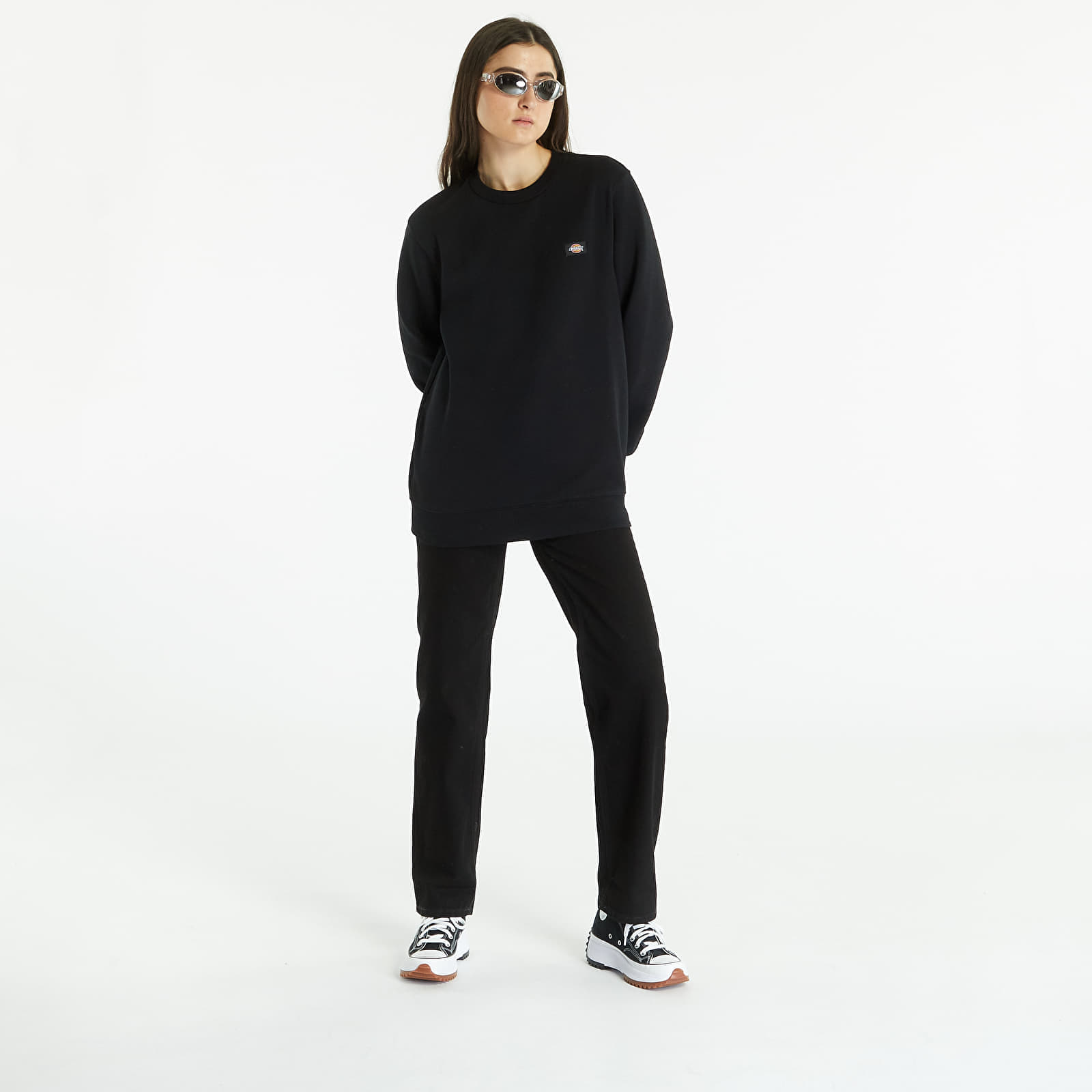 Heren sweatshirts Dickies Oakport Sweatshirt Black