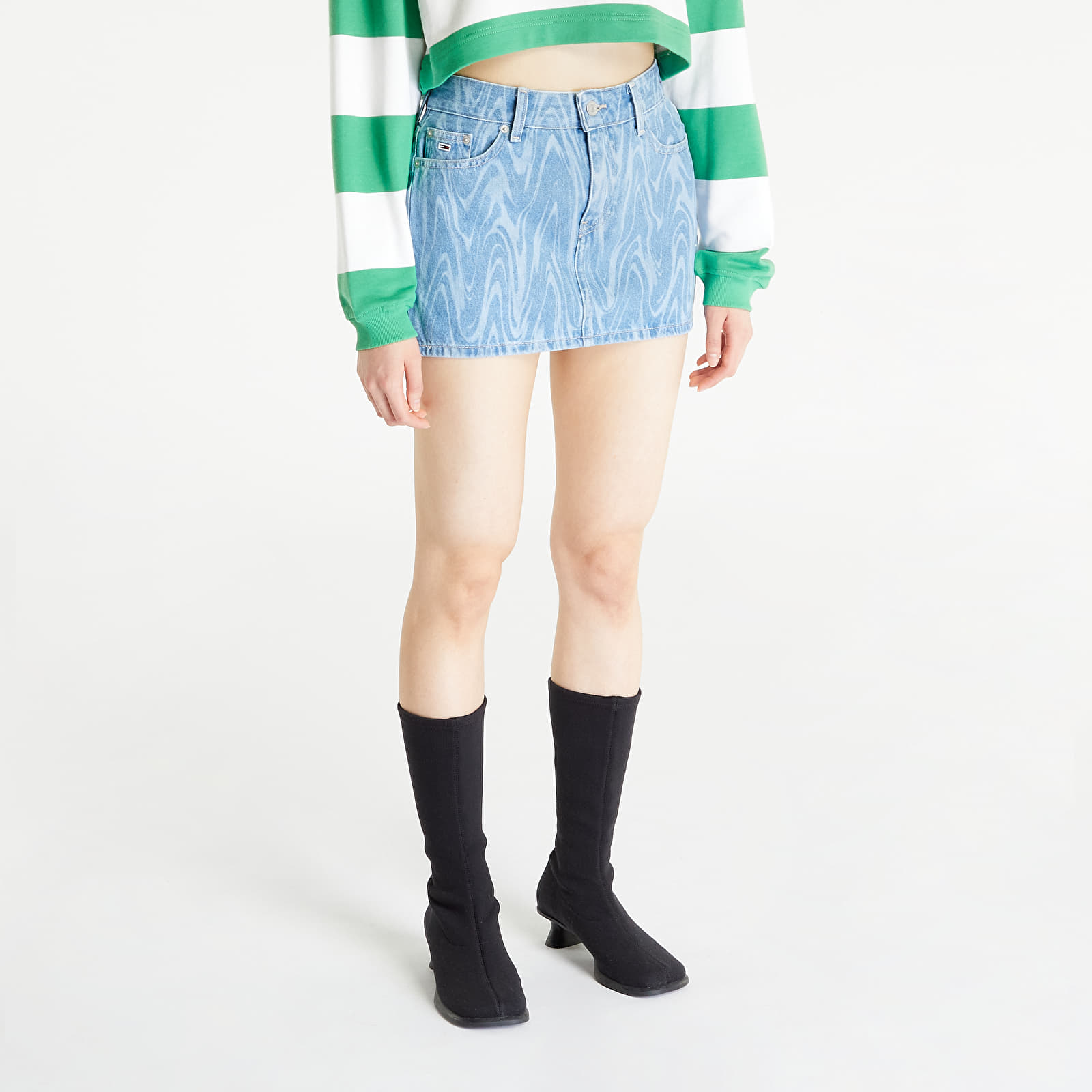 Skirts TOMMY JEANS Sophie Micro Mini Skirt Denim Light