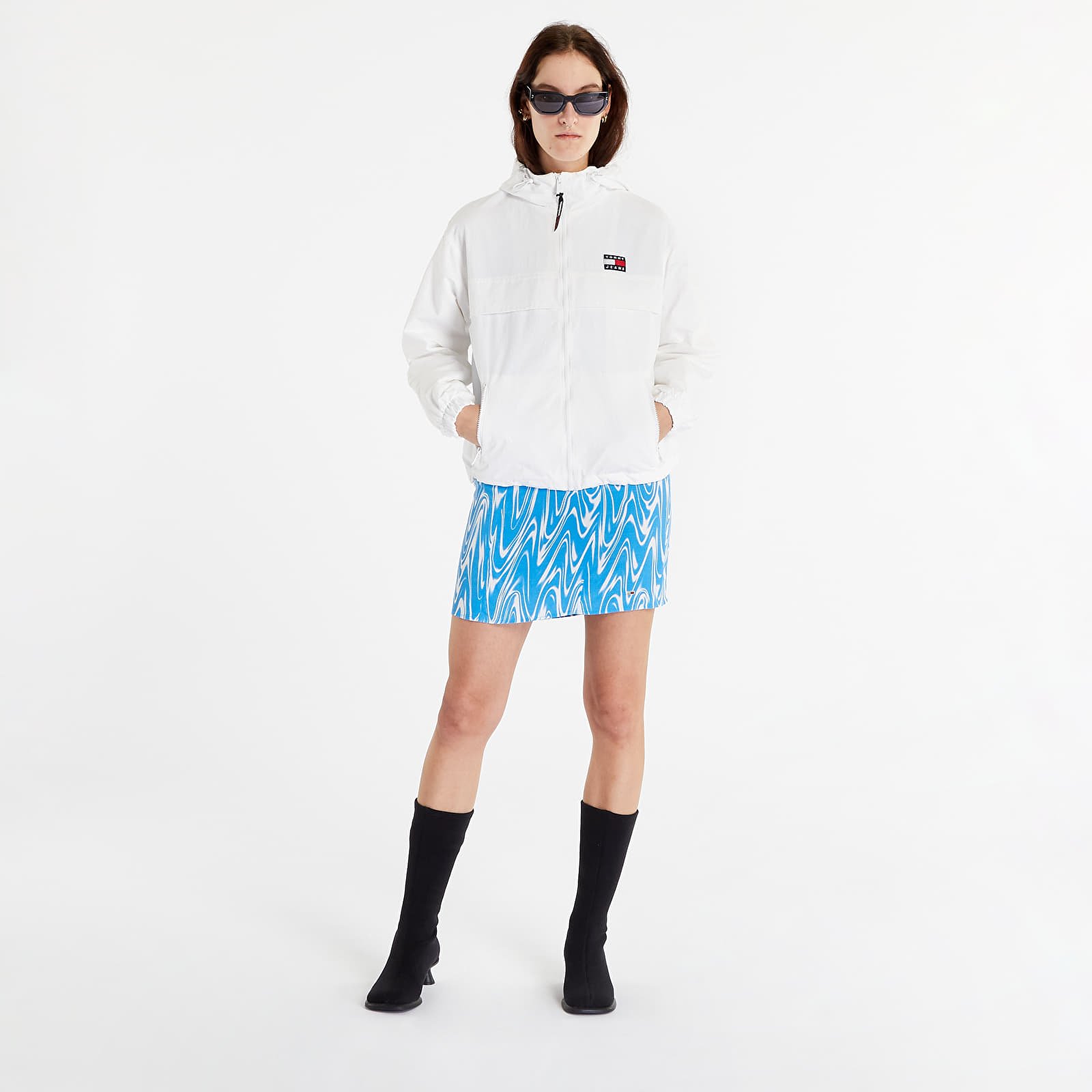 Coach Jackets TOMMY JEANS Chicago Windbreaker White