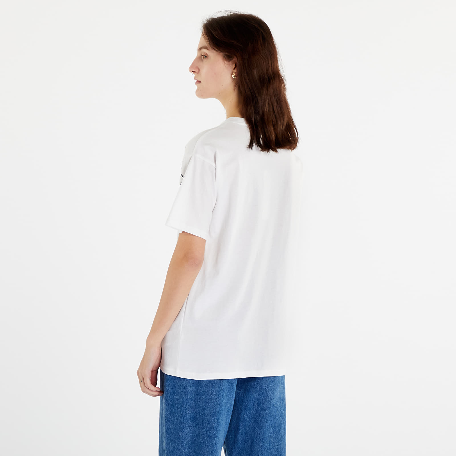 Trička TOMMY JEANS Oversized Archive 1 Short Sleeve T-Shirt White