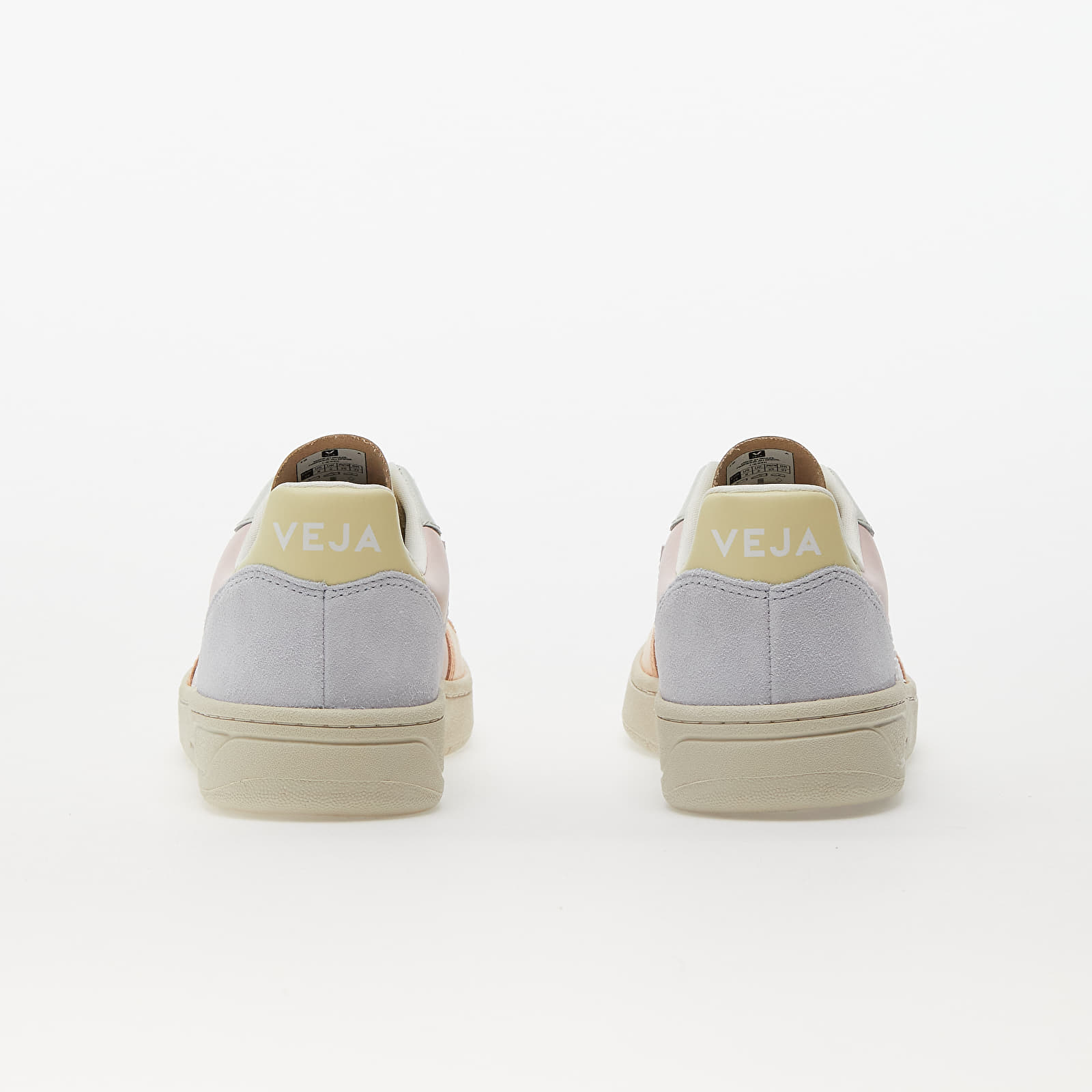 Sneakers und Schuhe für Frauen Veja V-10 Leather W Petale/ White/ Multico