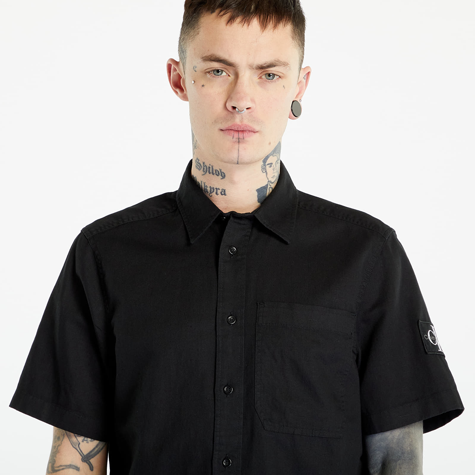 Calvin klein linen shirt online