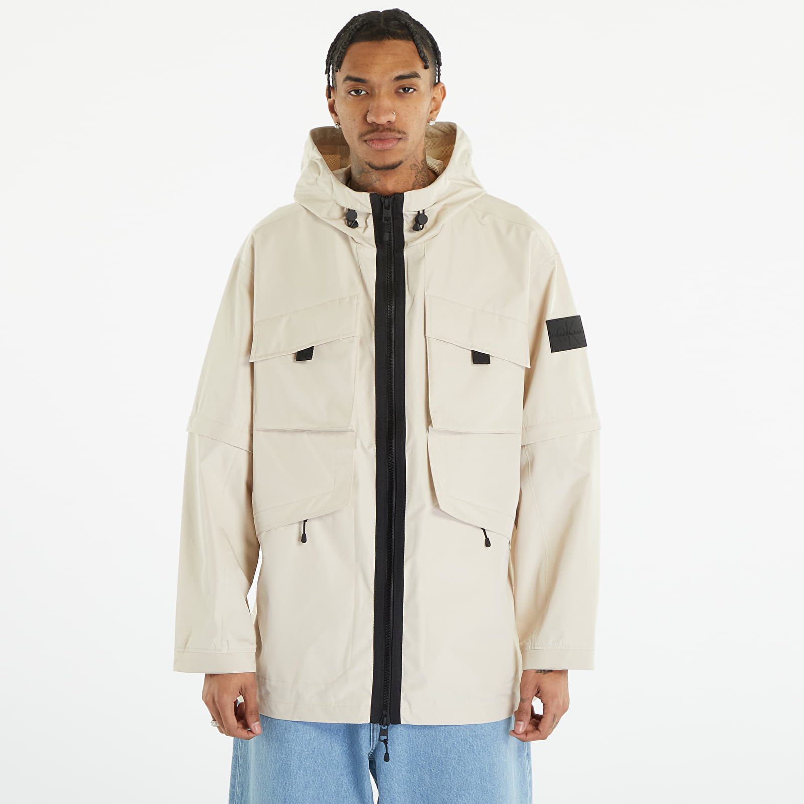 Větrovky CALVIN KLEIN JEANS Multifunctional Parka Beige