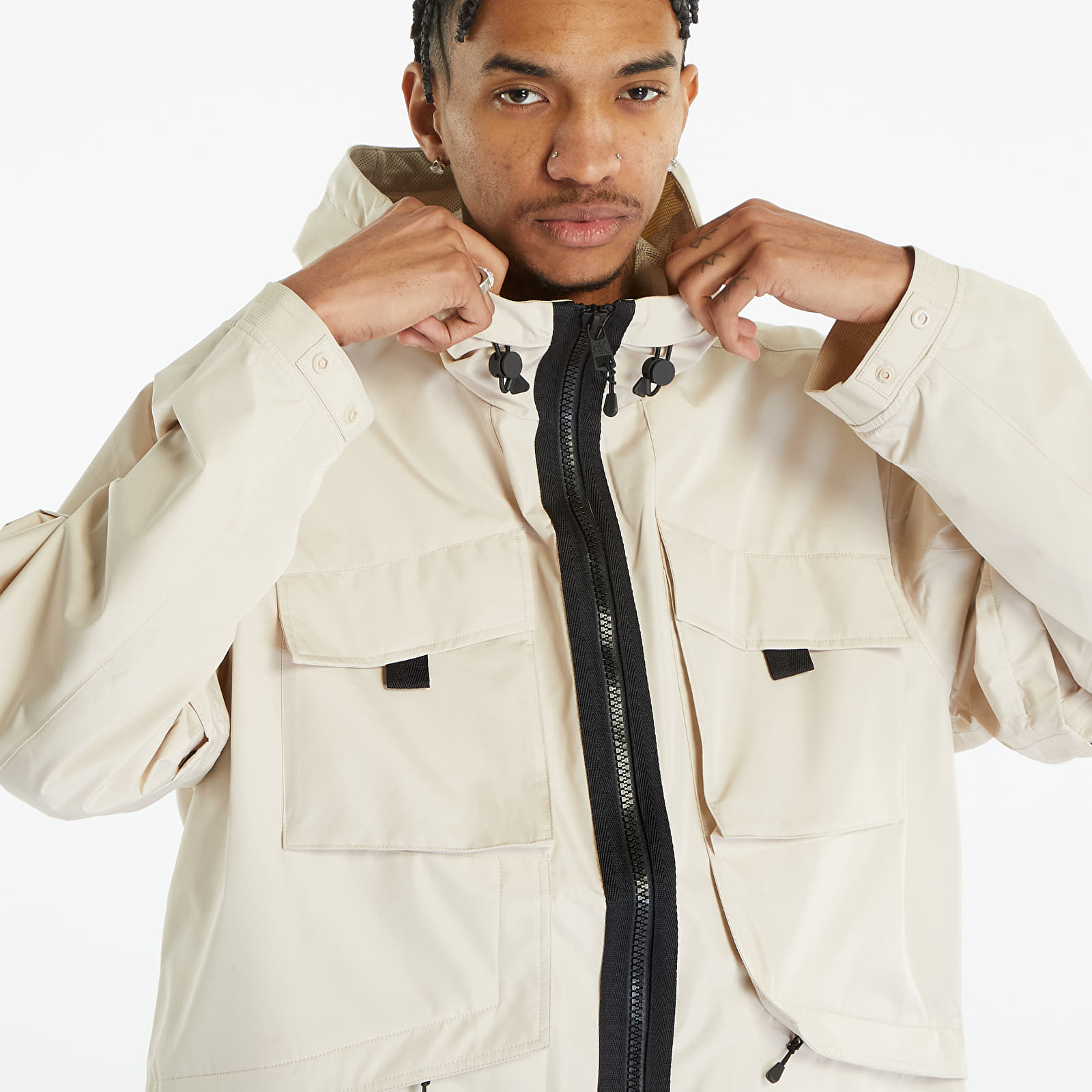 Větrovky CALVIN KLEIN JEANS Multifunctional Parka Beige