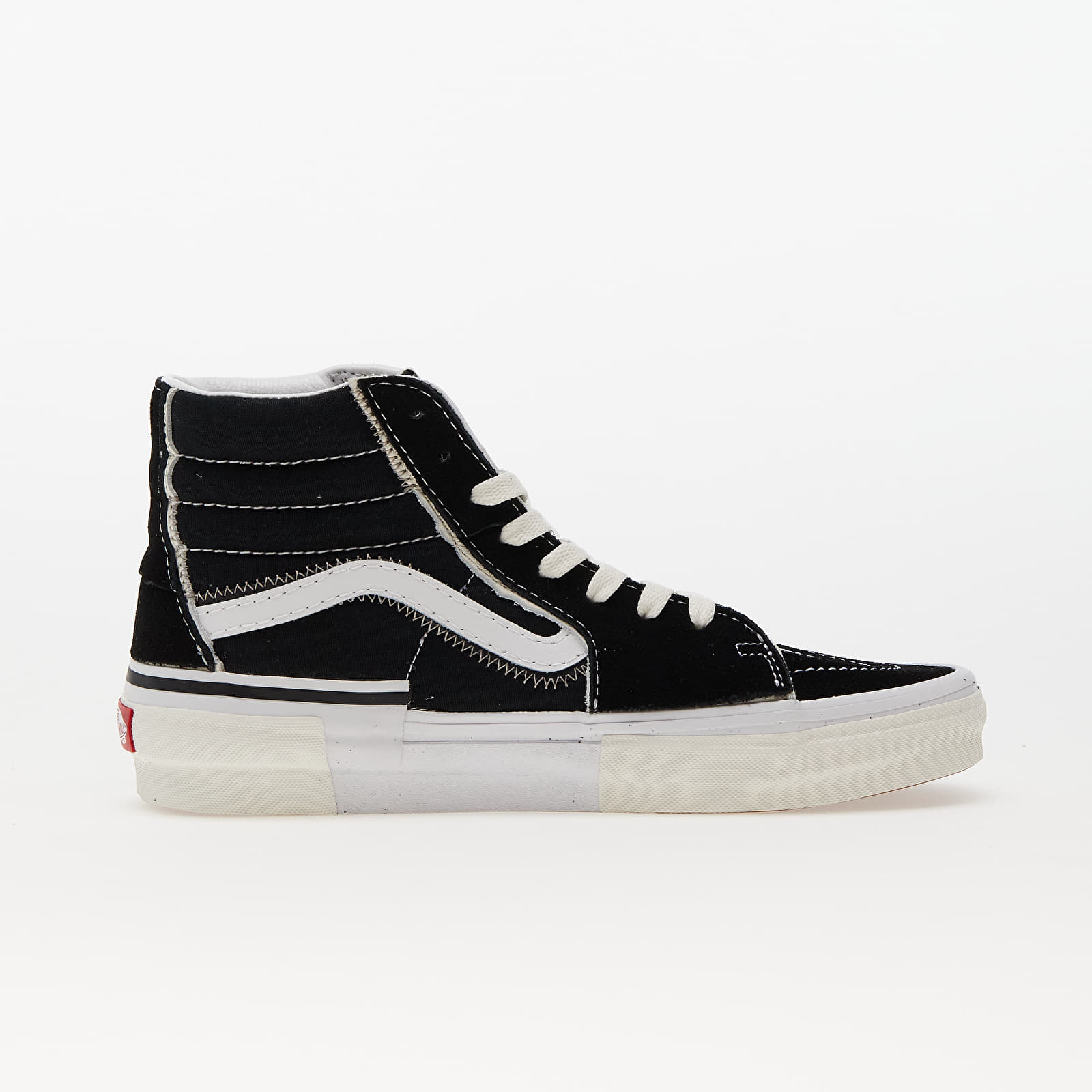 Men's sneakers and shoes Vans SK8-Hi Reconstruct Black/ True White