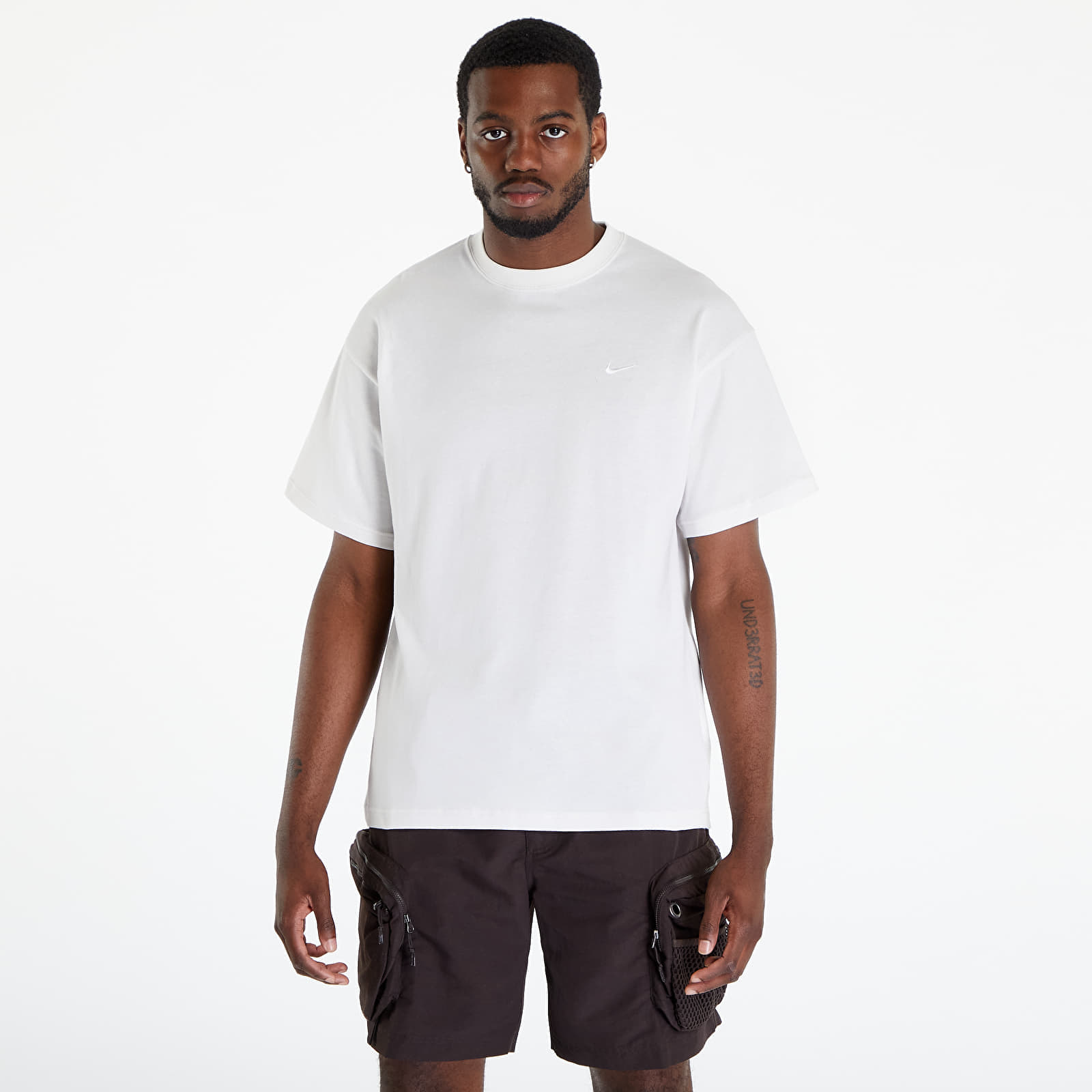 Majice i košulje Nike Solo Swoosh Men's T-Shirt Phantom/ White