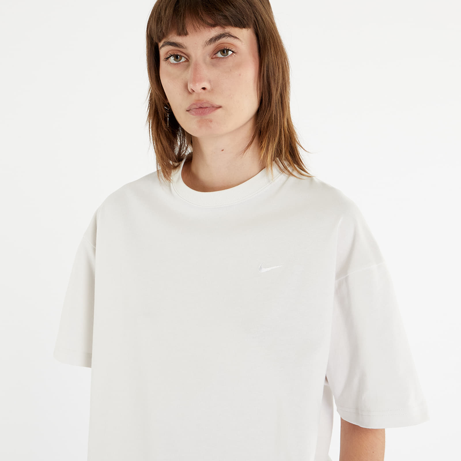 Majice i košulje Nike Solo Swoosh Men's T-Shirt Phantom/ White