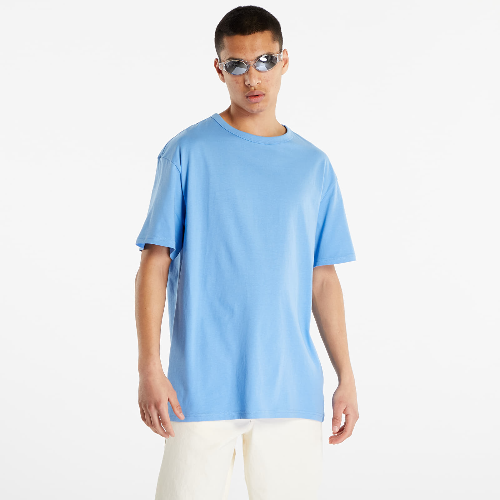 T-shirts Urban Classics Organic Basic Tee Horizon Blue