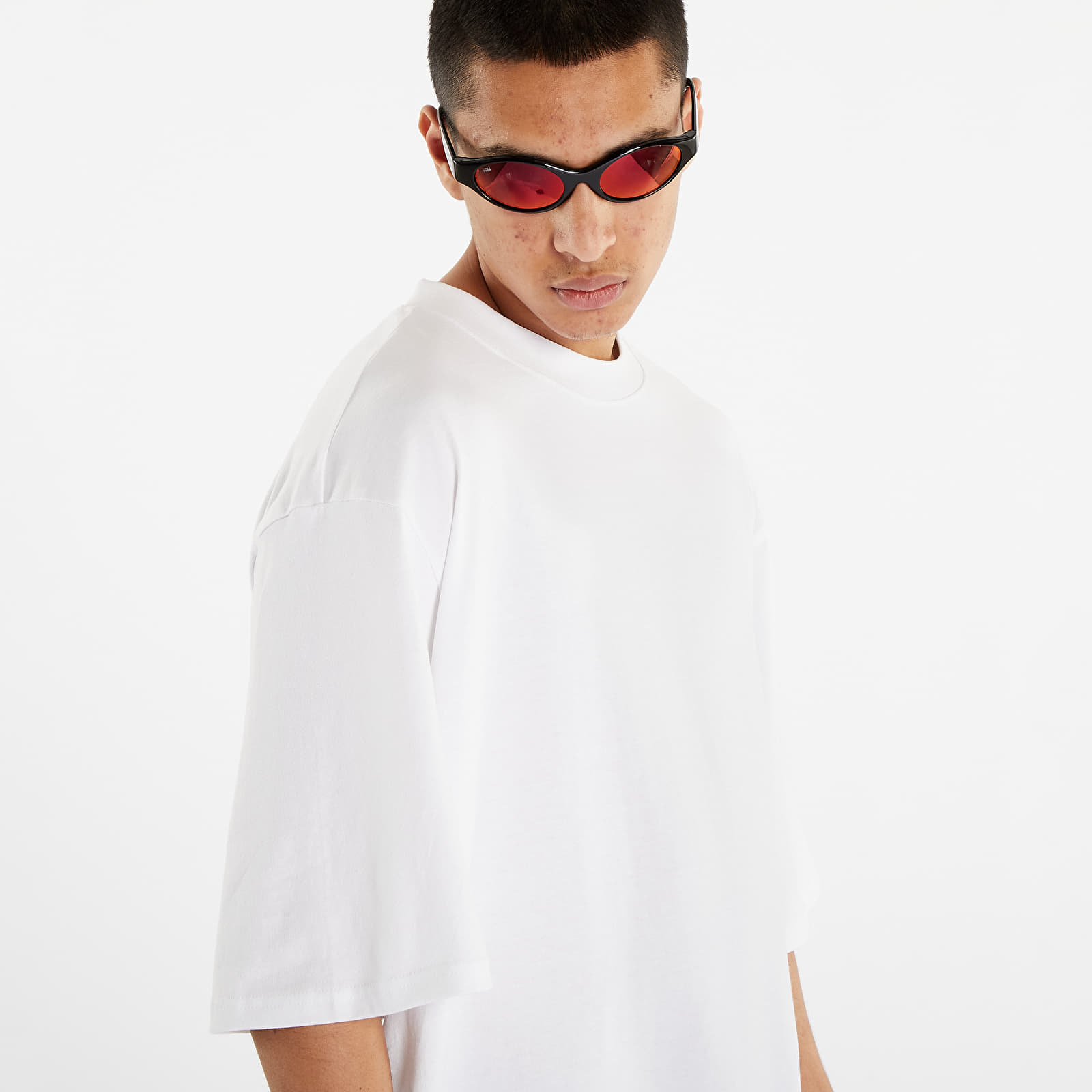 Tricouri  Urban Classics Organic Oversized Sleeve Tee White
