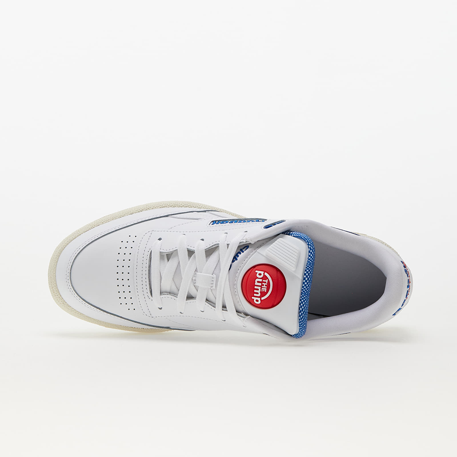 Herenschoenen Reebok Club C 85 Pump Ftw White/ Classic White/ Vector Blue