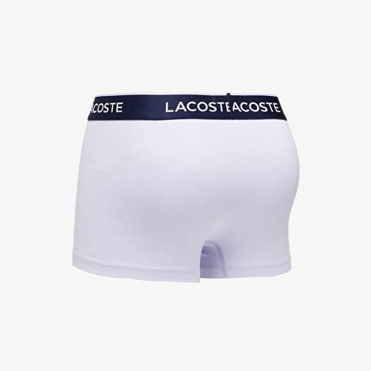 Boxer shorts LACOSTE Underwear Trunk Parma/ Navy Blue-Silver Ch