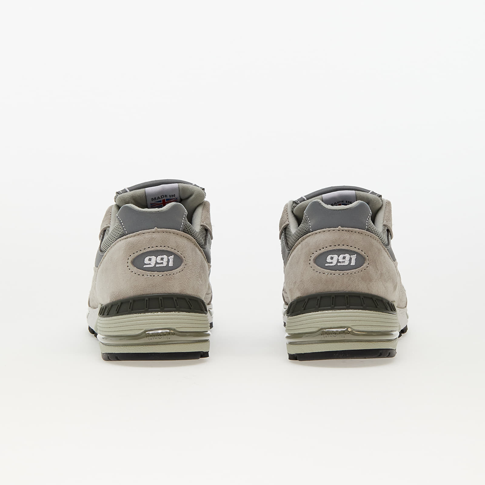 Women's sneakers and shoes New Balance 991 Made in UK Grey/ White/ Silver