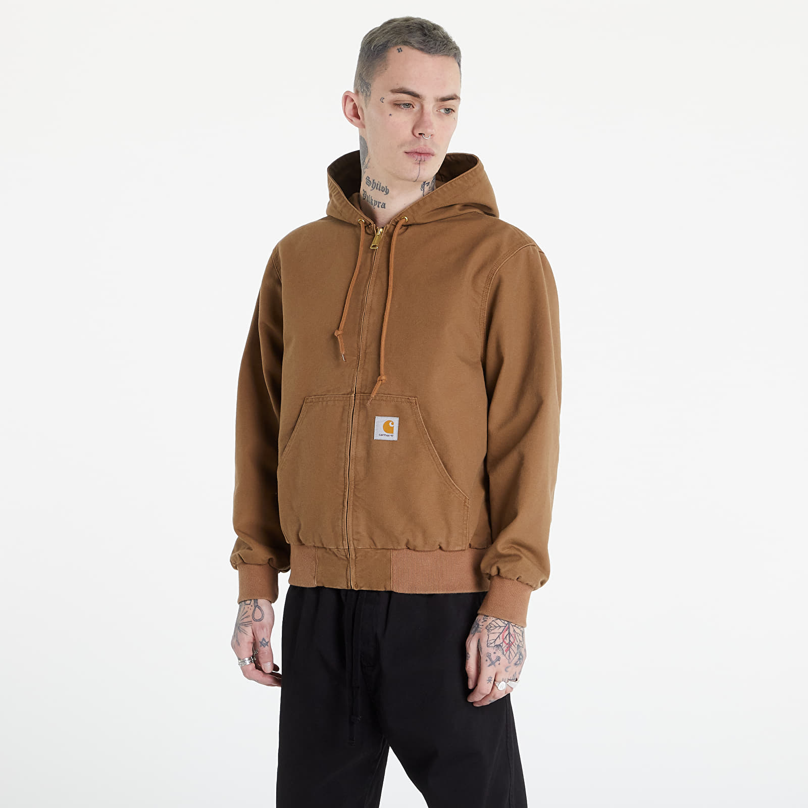 Jakker Carhartt WIP Active Jacket Rinsed Hamilton Brown